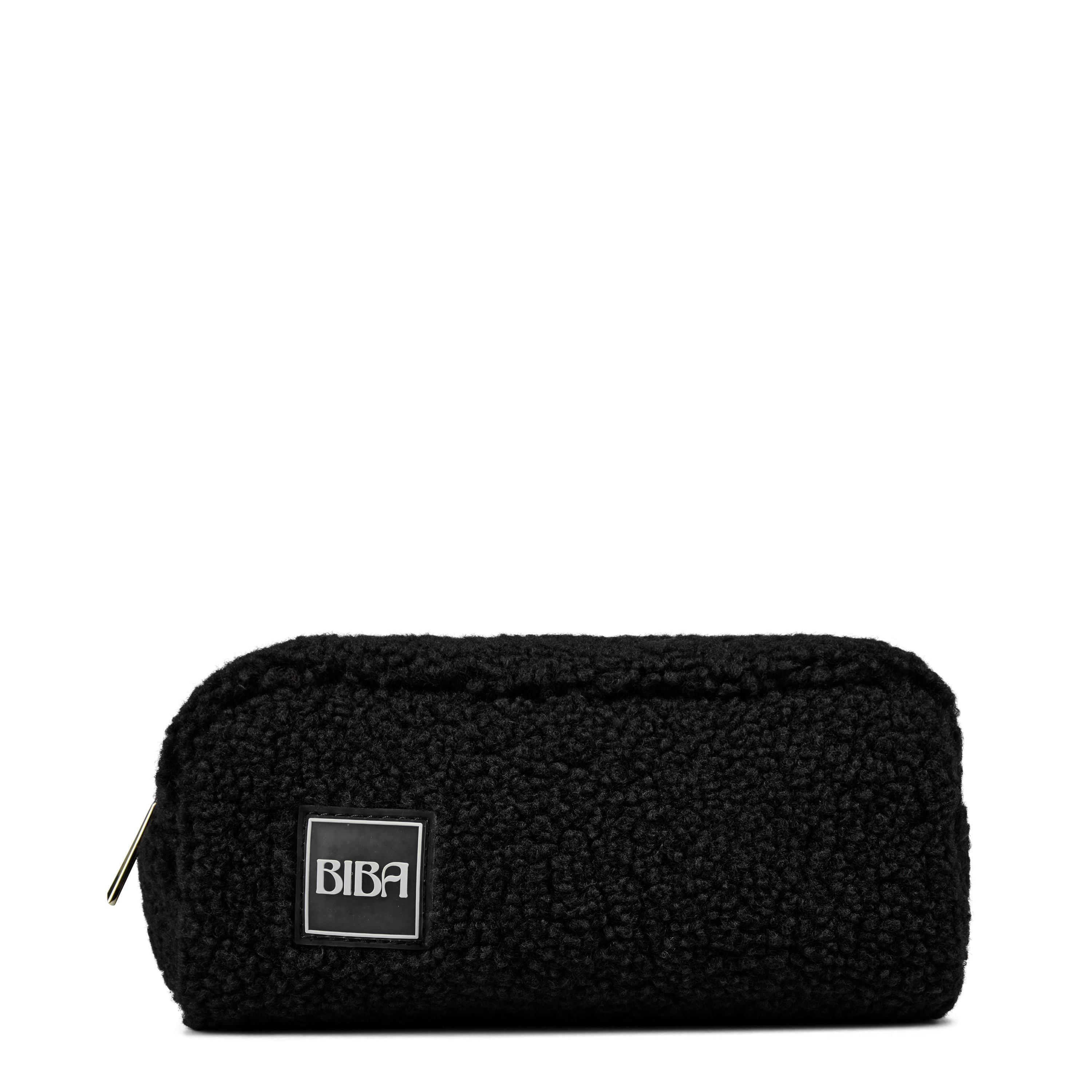 Black - Biba - Teddy Makeup Bag - 1