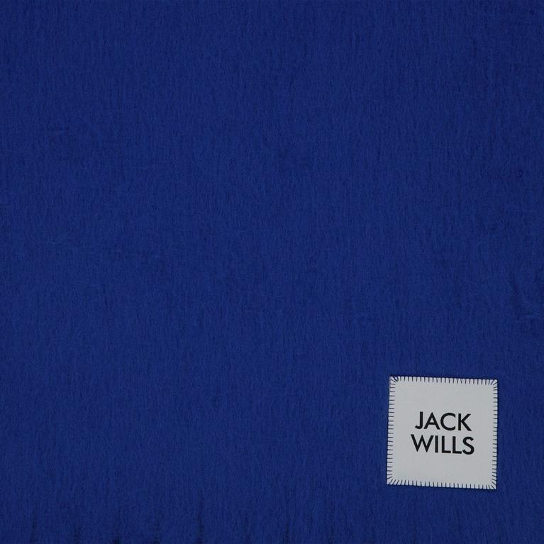 Beaucoup Blue - Jack Wills - JW Soft Fluffy Scarf - 2
