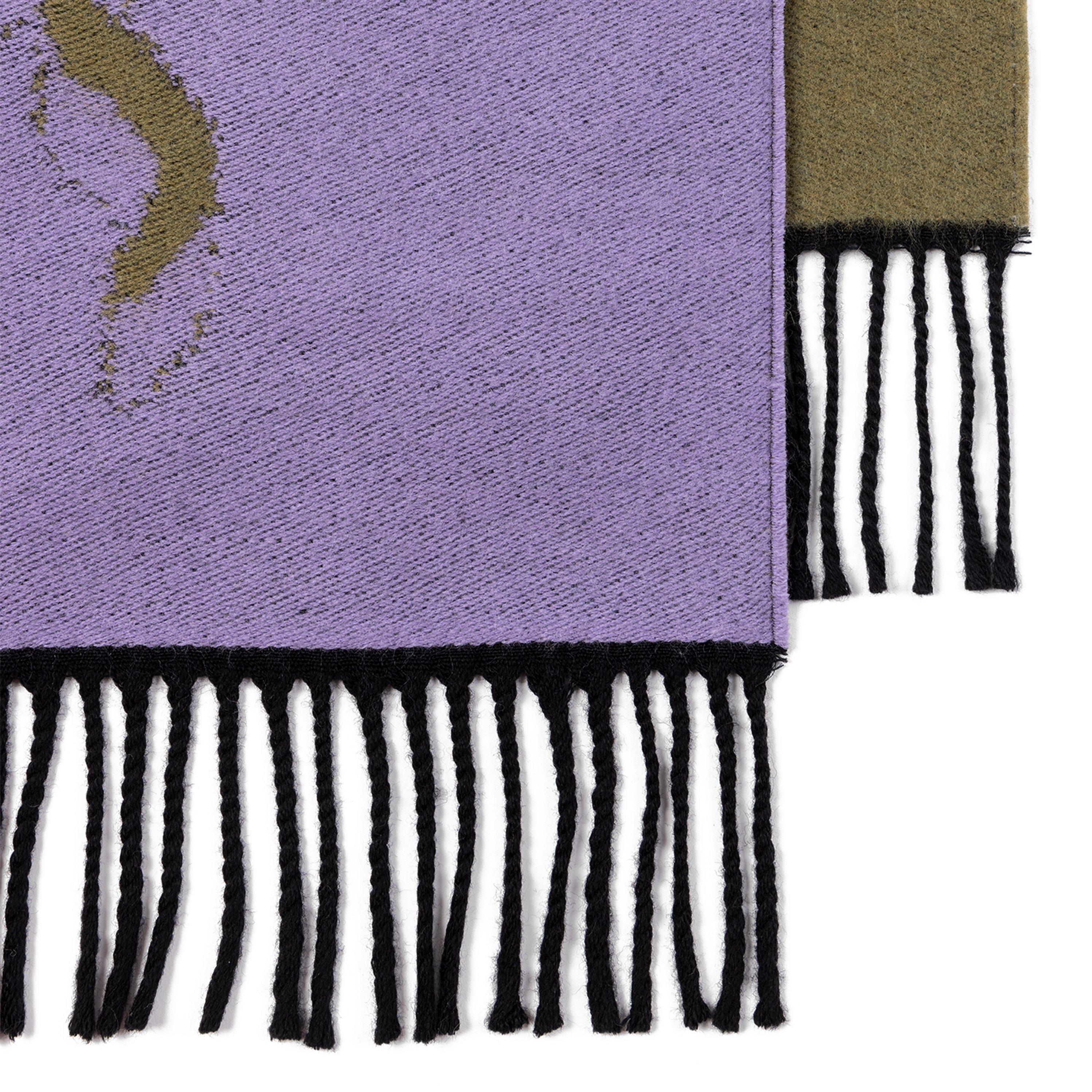 Khaki - PS Paul Smith - Women's Logo Midweight Scarf - 5