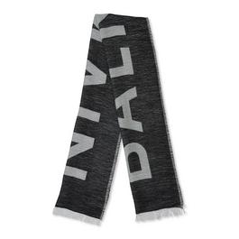 Balmain Jacquard Logo Wool Scarf Junior