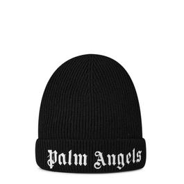 Palm Angels Knitted Logo Beanie Junior