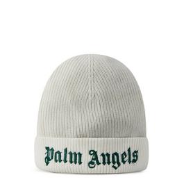 Palm Angels Knitted Logo Beanie Junior