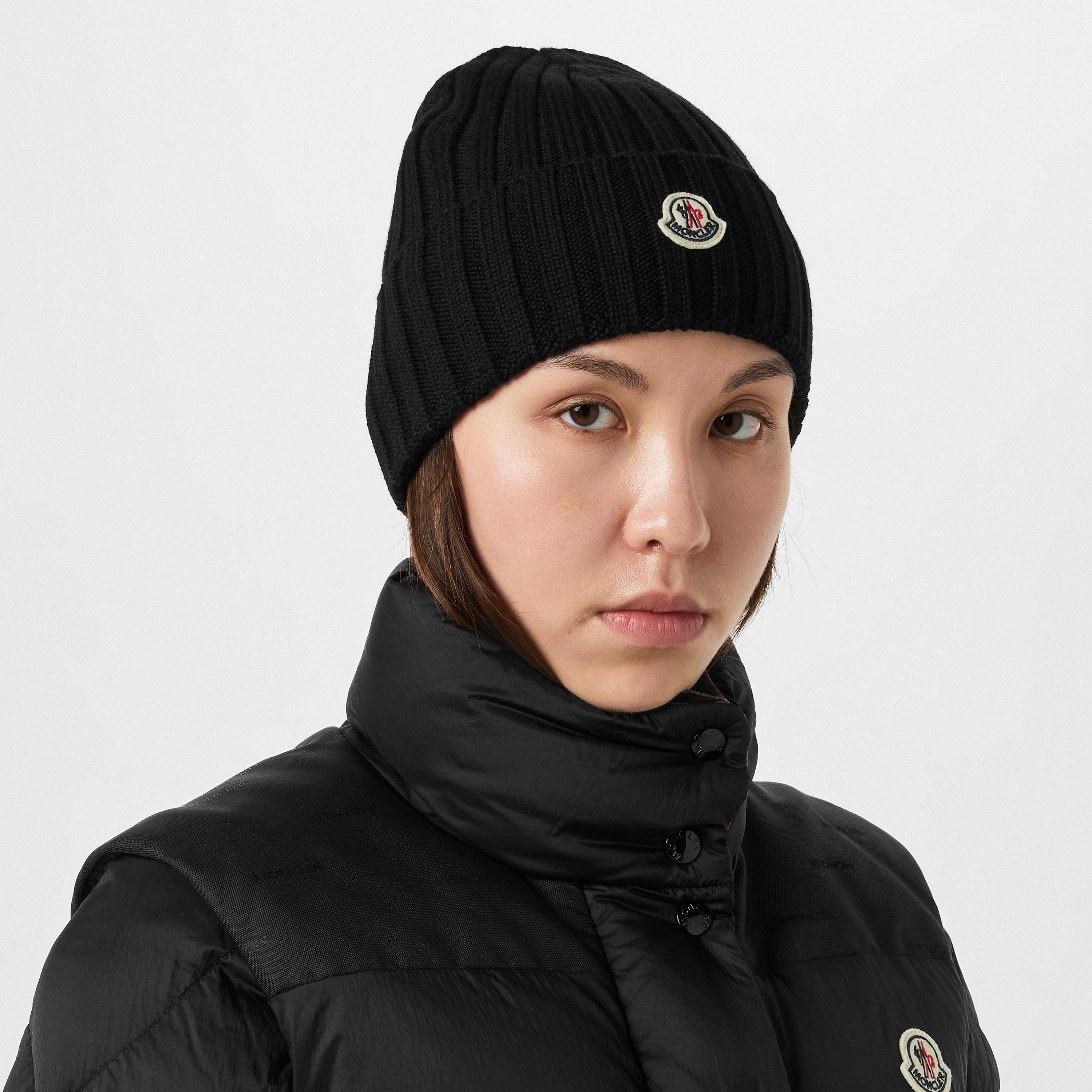 Black 999 - Moncler - Logo Beanie - 2
