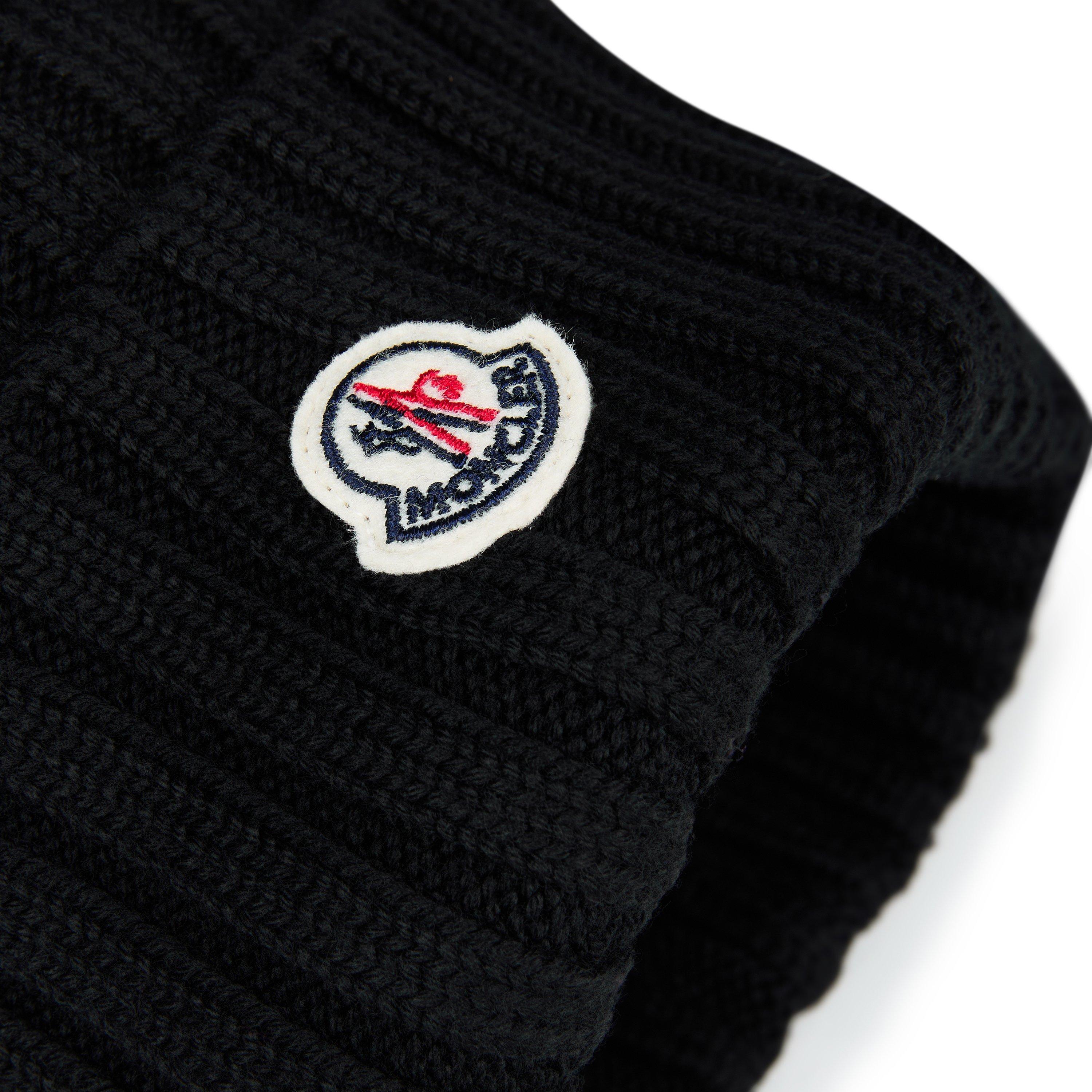 Black 999 - Moncler - Logo Beanie - 4