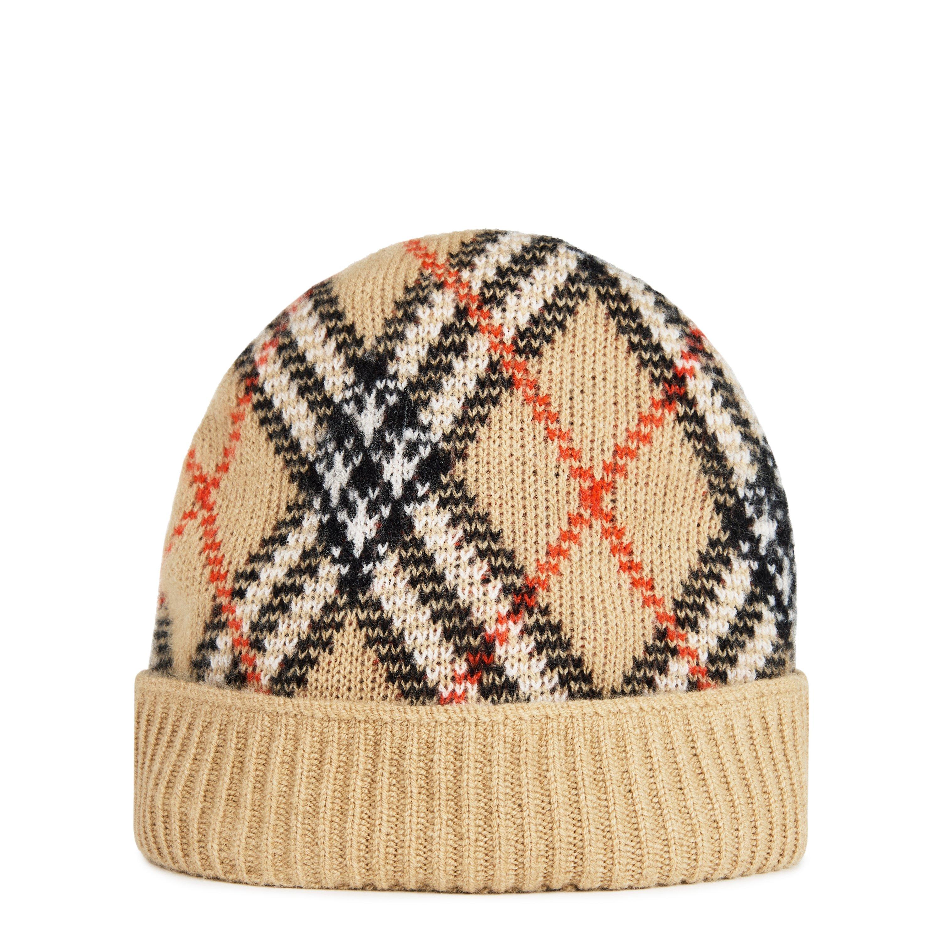 Burberry | Check Beanie | Beanies | Cruise Fashion
