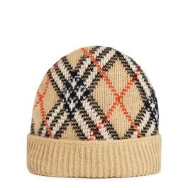 Burberry Burb Check Beanie Ld44