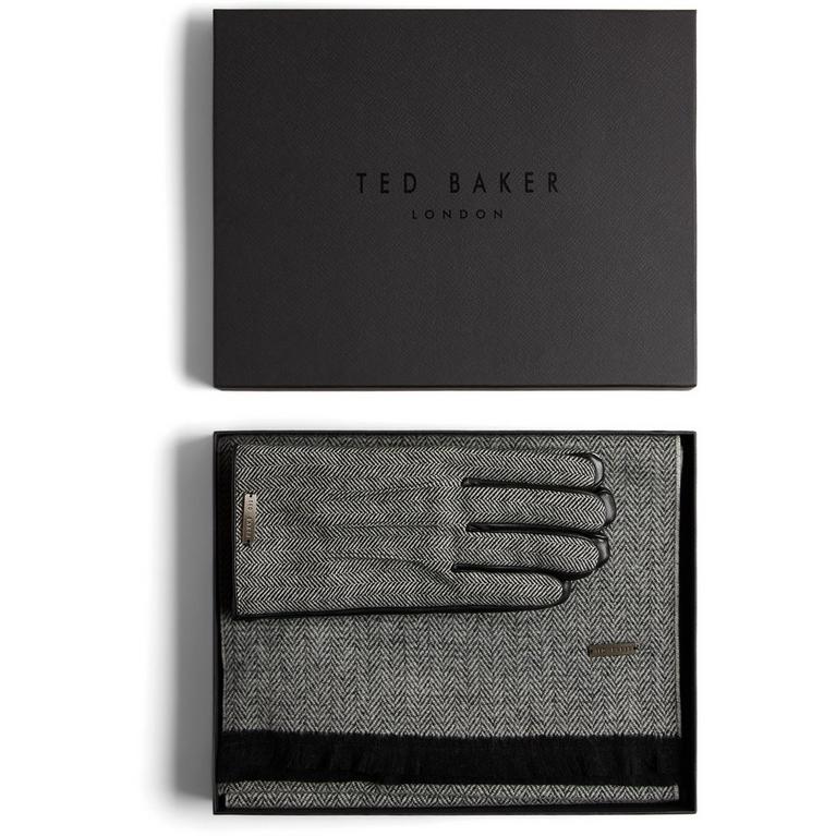 Noir - Ted Baker - Ted Noahhh Glove Set Sn99 - 1