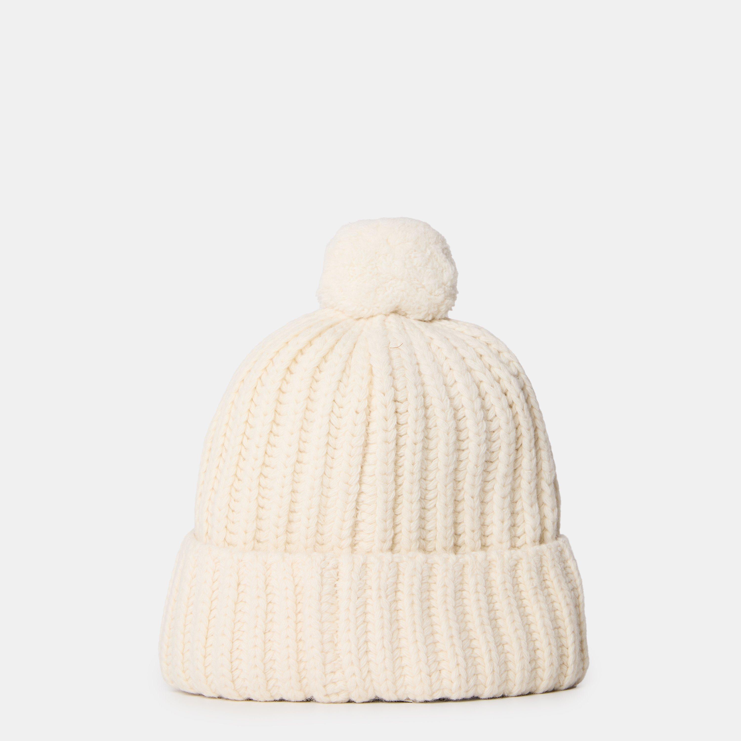 Cream - Polo Ralph Lauren - Bear Rib Pom Pom Beanie - 2