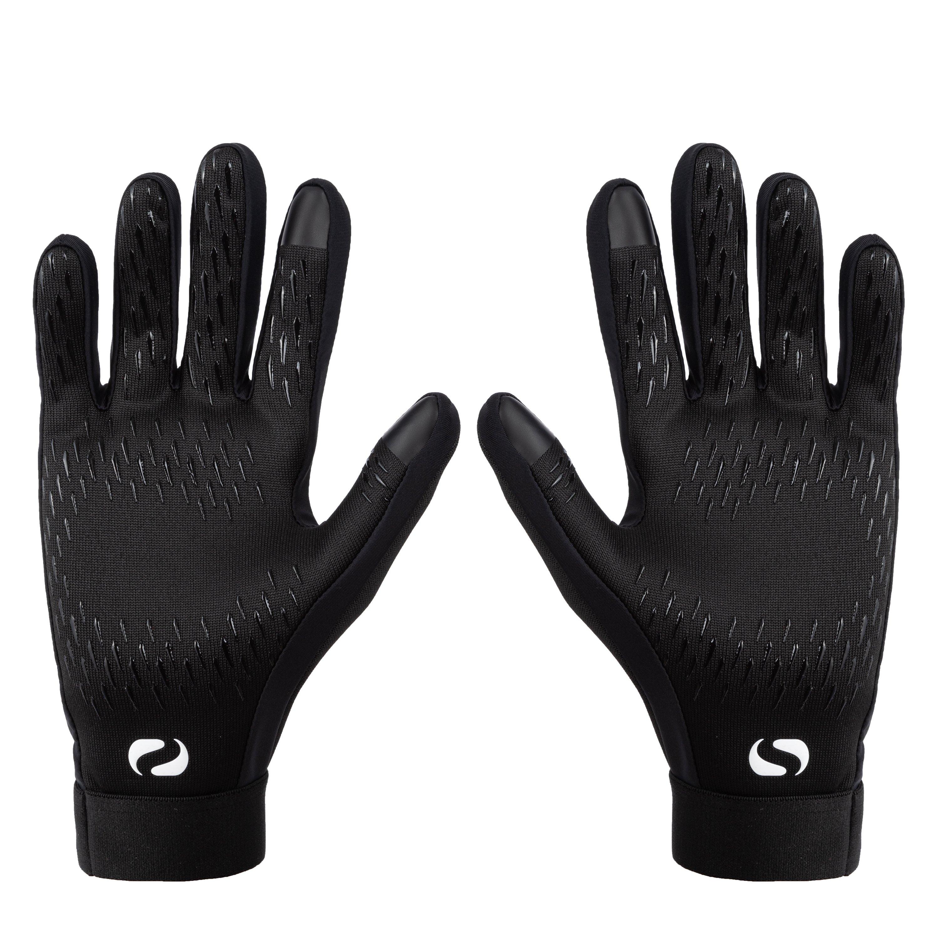 Zwart - Sondico - Football Gloves Mens - 7