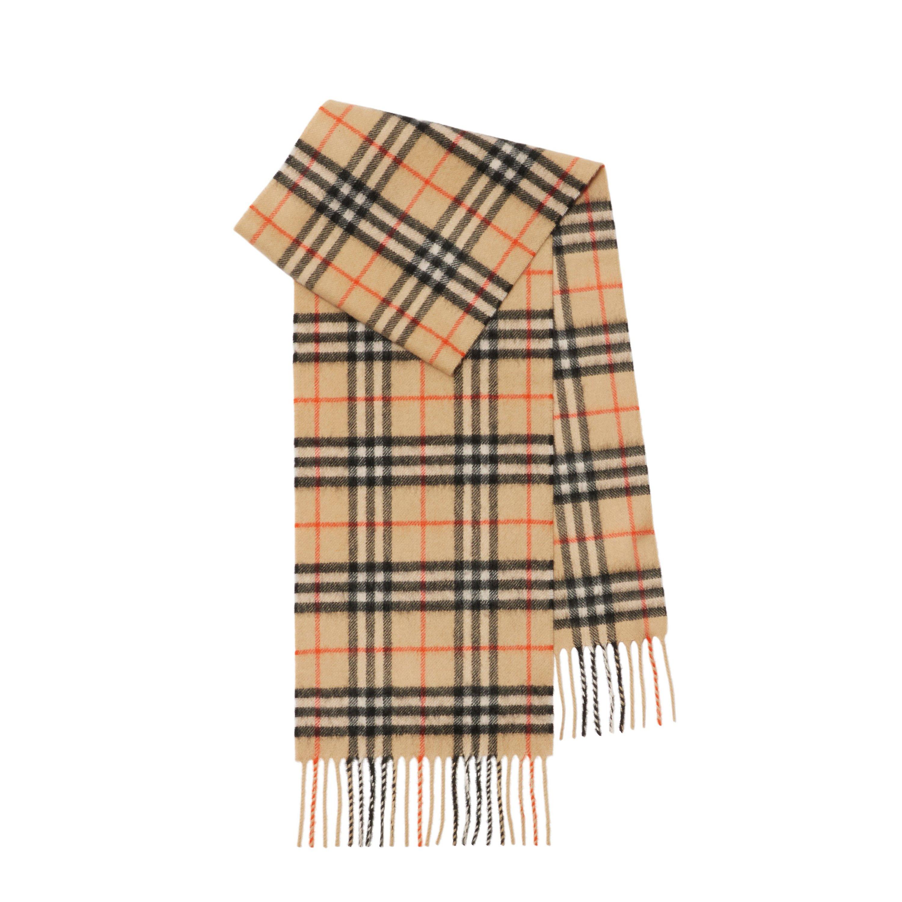 Burberry Cashmere Scarf hotsell Brown Vintage