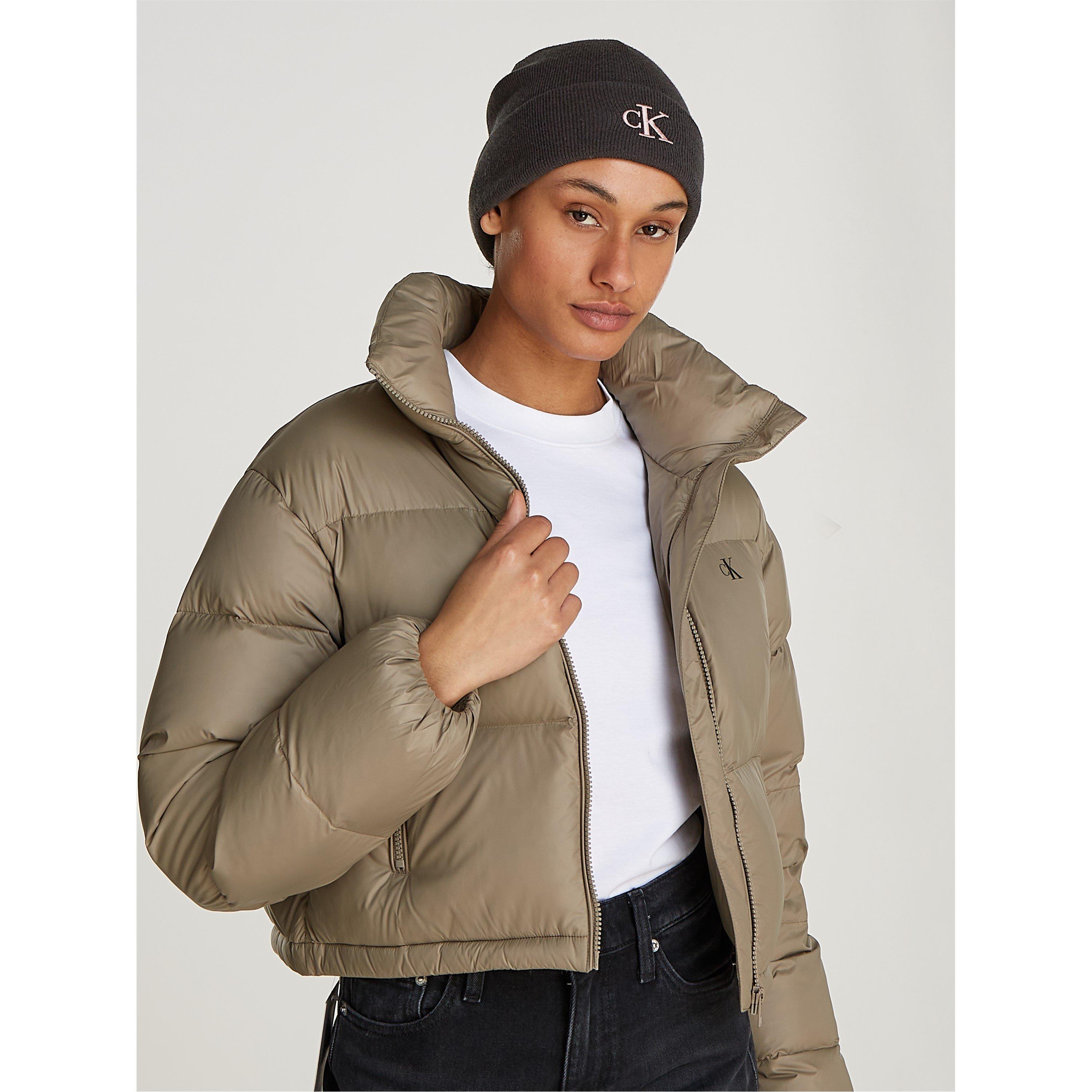 Noir/Rose - Calvin Klein Jeans - MONOGRAM EMBRO BEANIE - 2