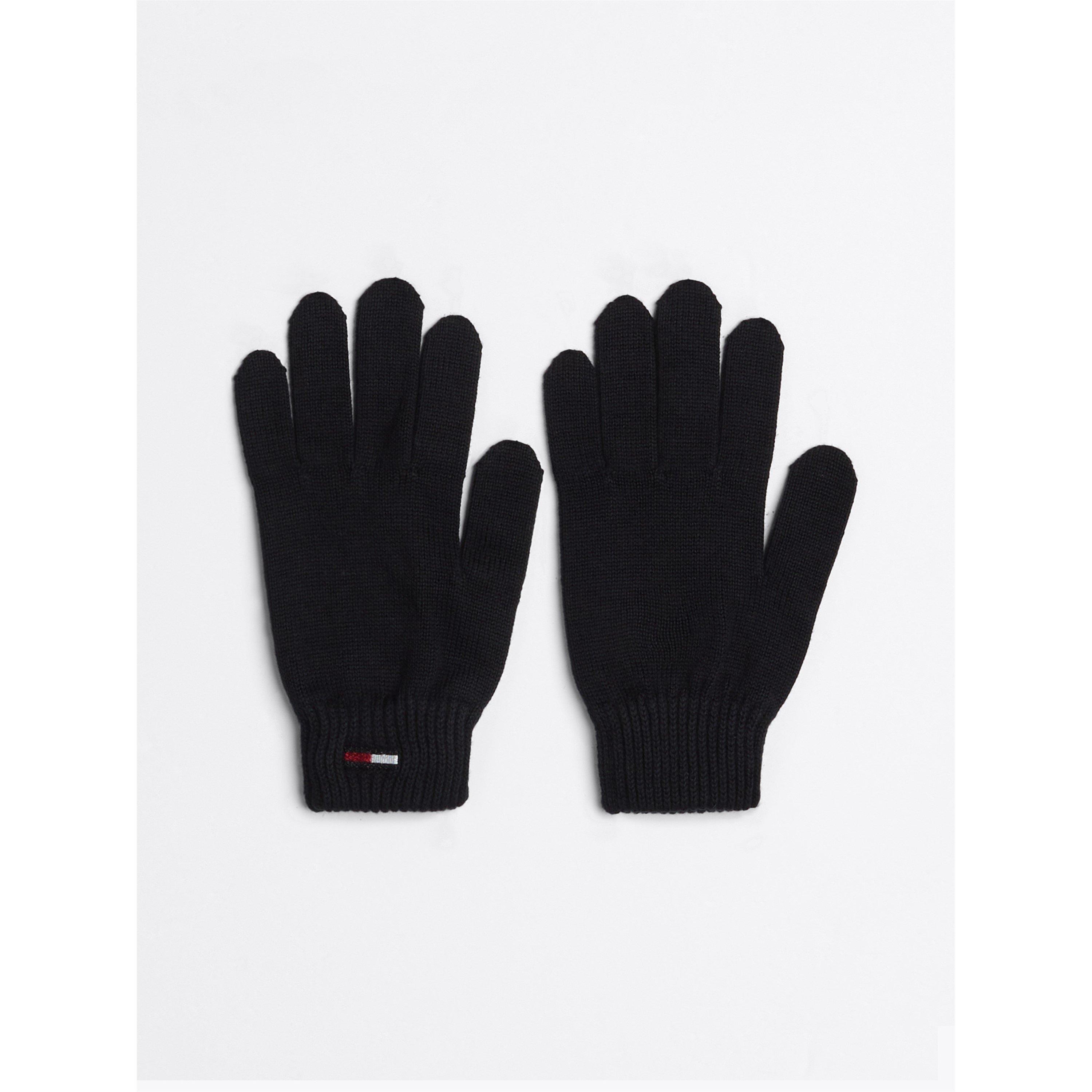 Black - Tommy Jeans - TJW ELONGATED FLAG GLOVES - 1