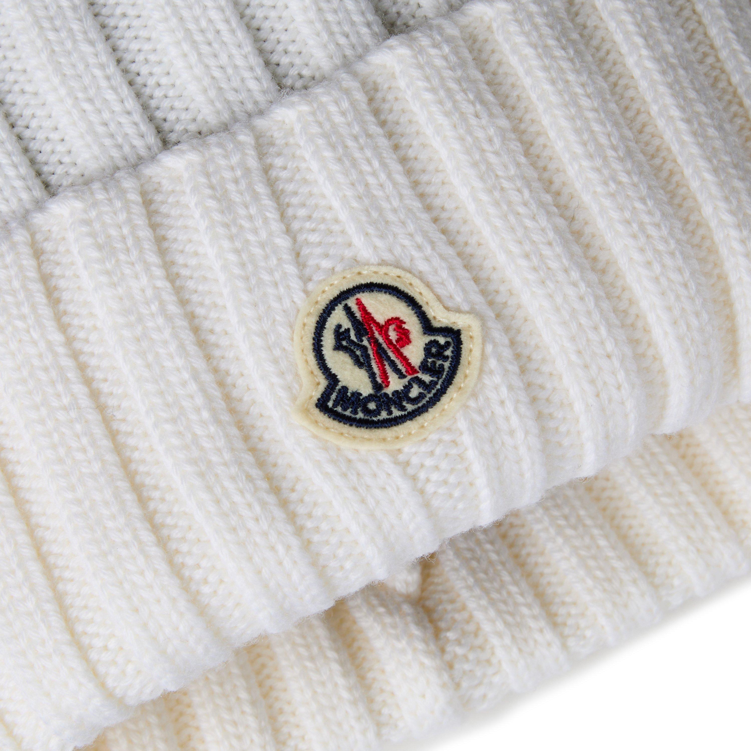White 034 - Moncler - Pom Pom Bobble Hat - 3
