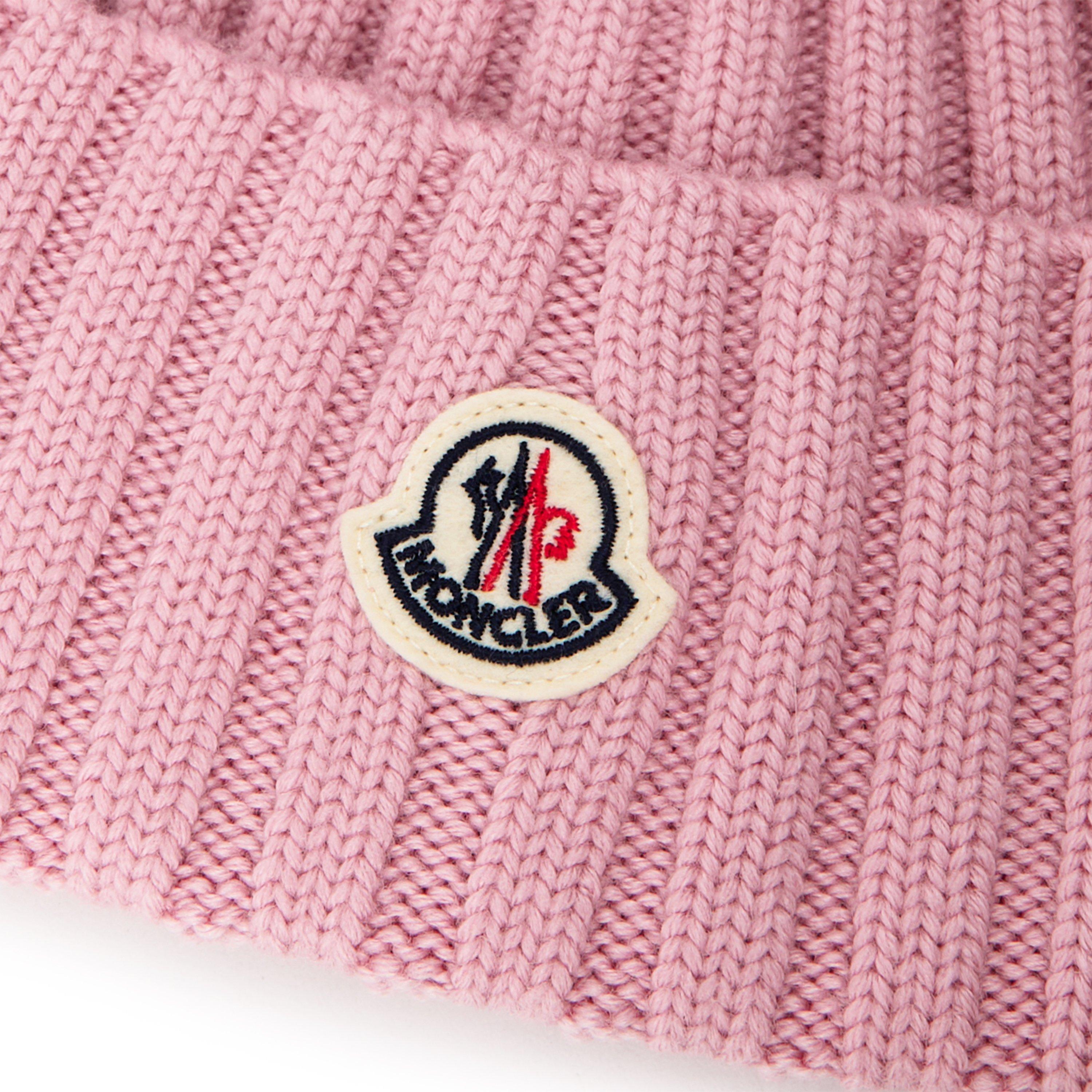 Pink 518 - Moncler - Pom Pom Bobble Hat - 3