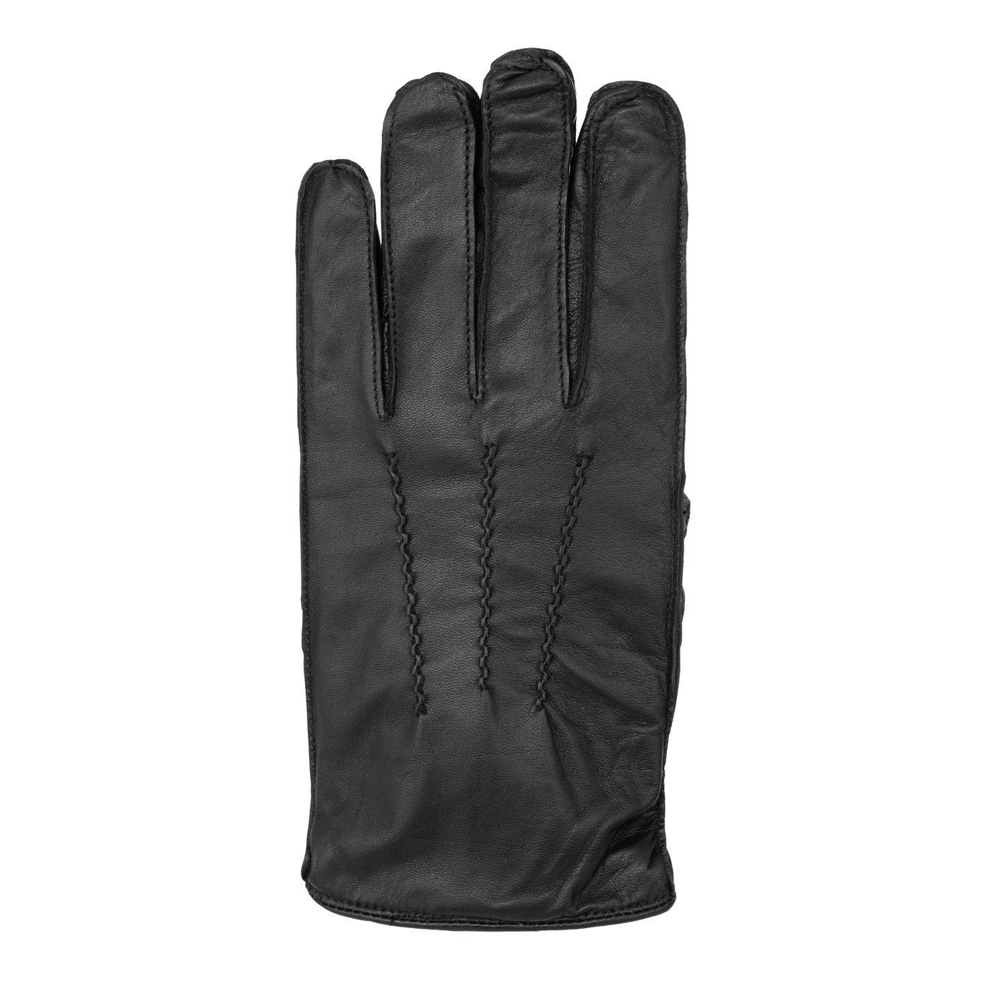 Nero - Firetrap - Leather Cashmere Lining Glove Sn54 - 2