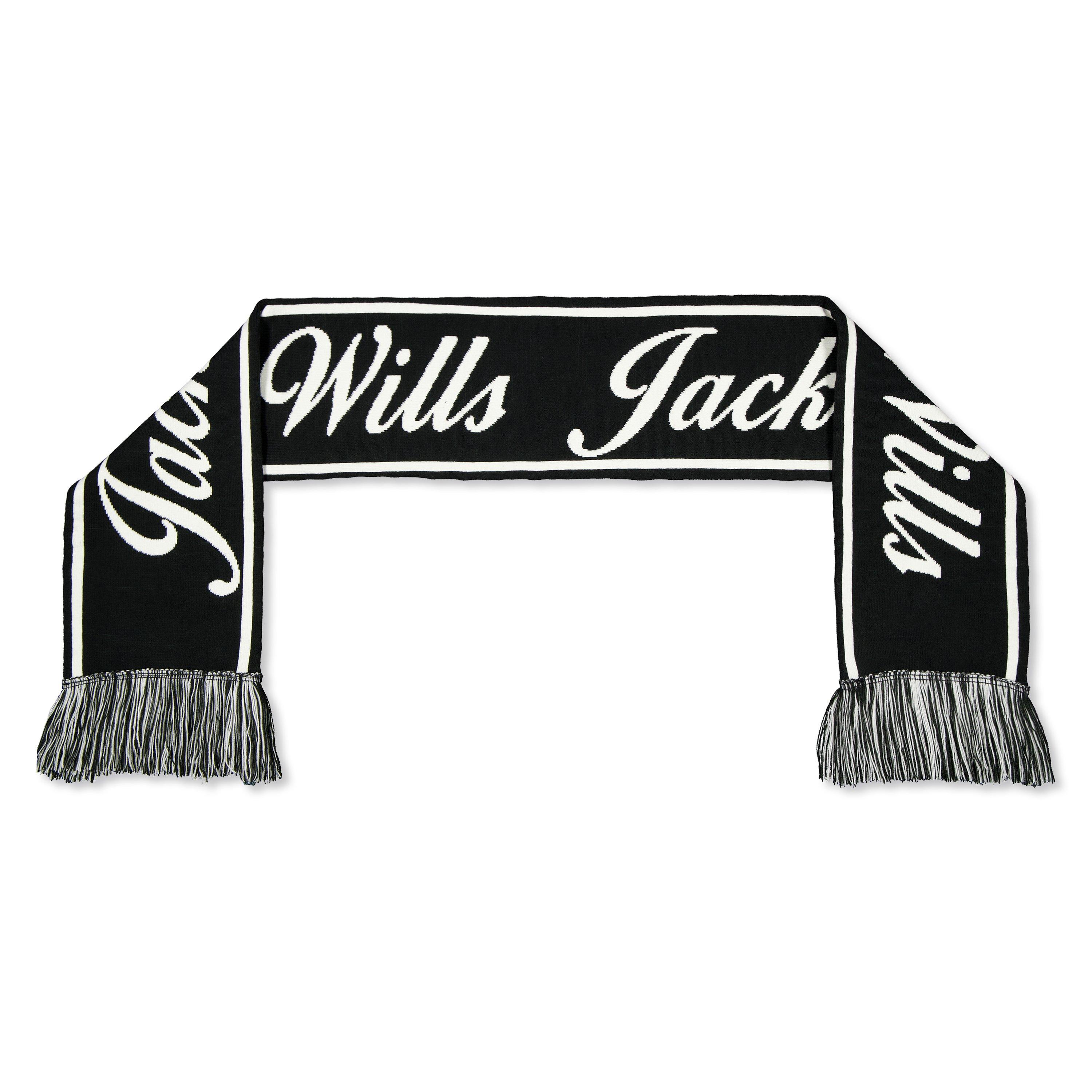 Black/White - Jack Wills - Midweight Scarf - 2