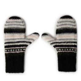 Ganni Stripe Mittens