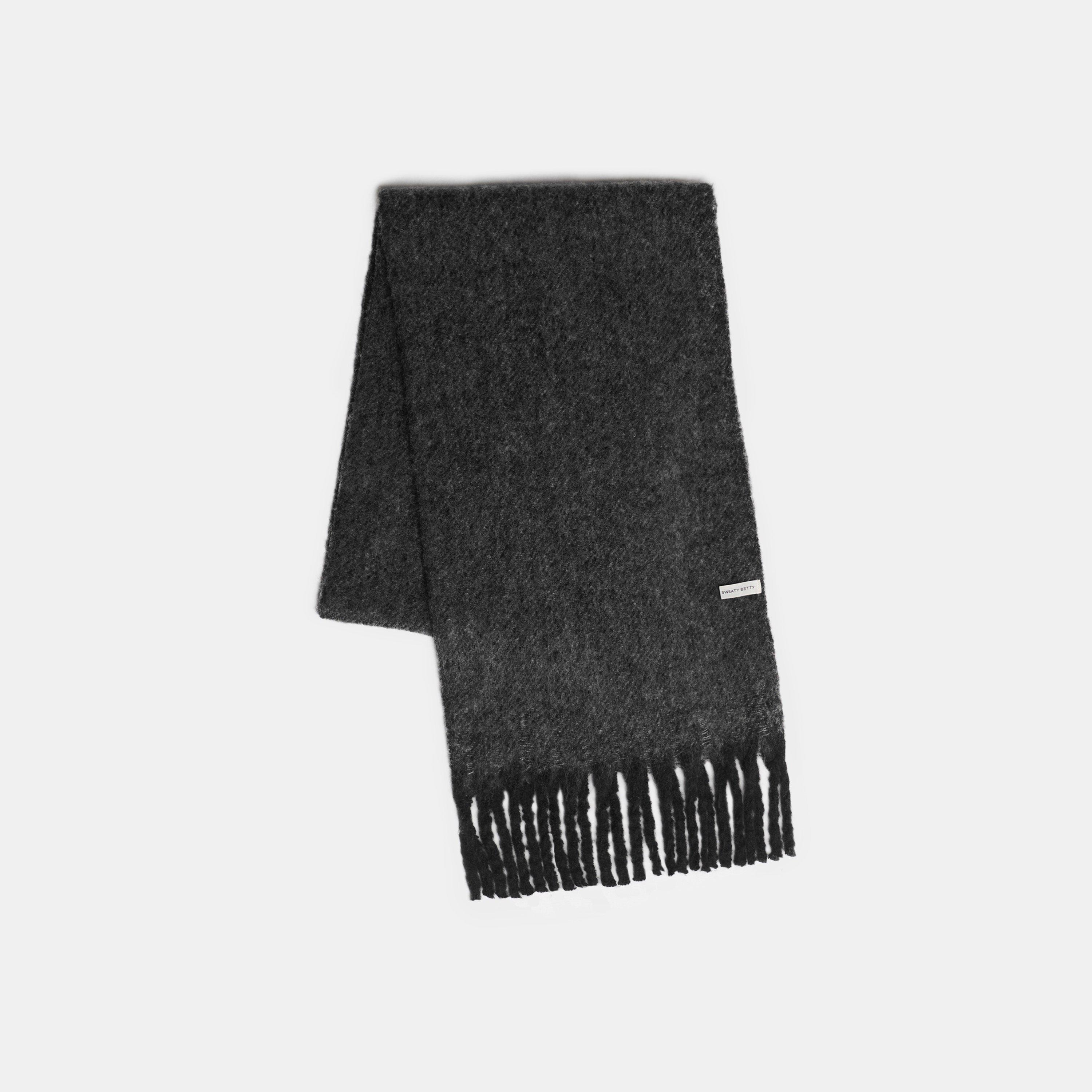 black - Sweaty Betty - Women's Cloud Midweight Scarf - 2