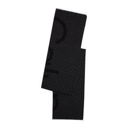 Calvin Klein FRINGES TWO-TONE MONO MW SCARF
