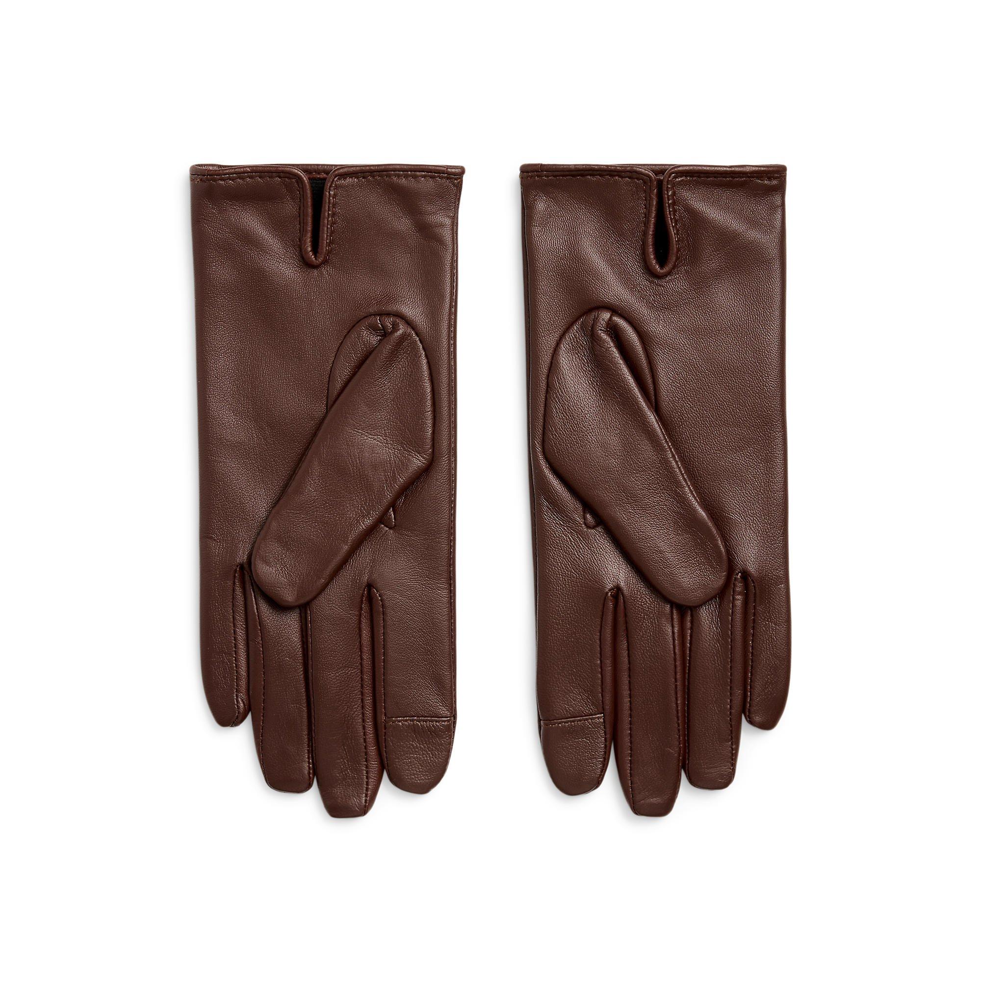 Lauren by Ralph Lauren Logo-Embossed Gloves | Flannels