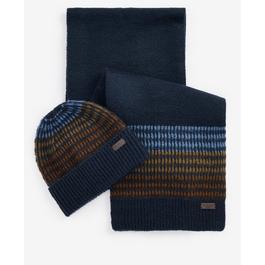 Barbour Branton Beanie and Scarf Gift Set