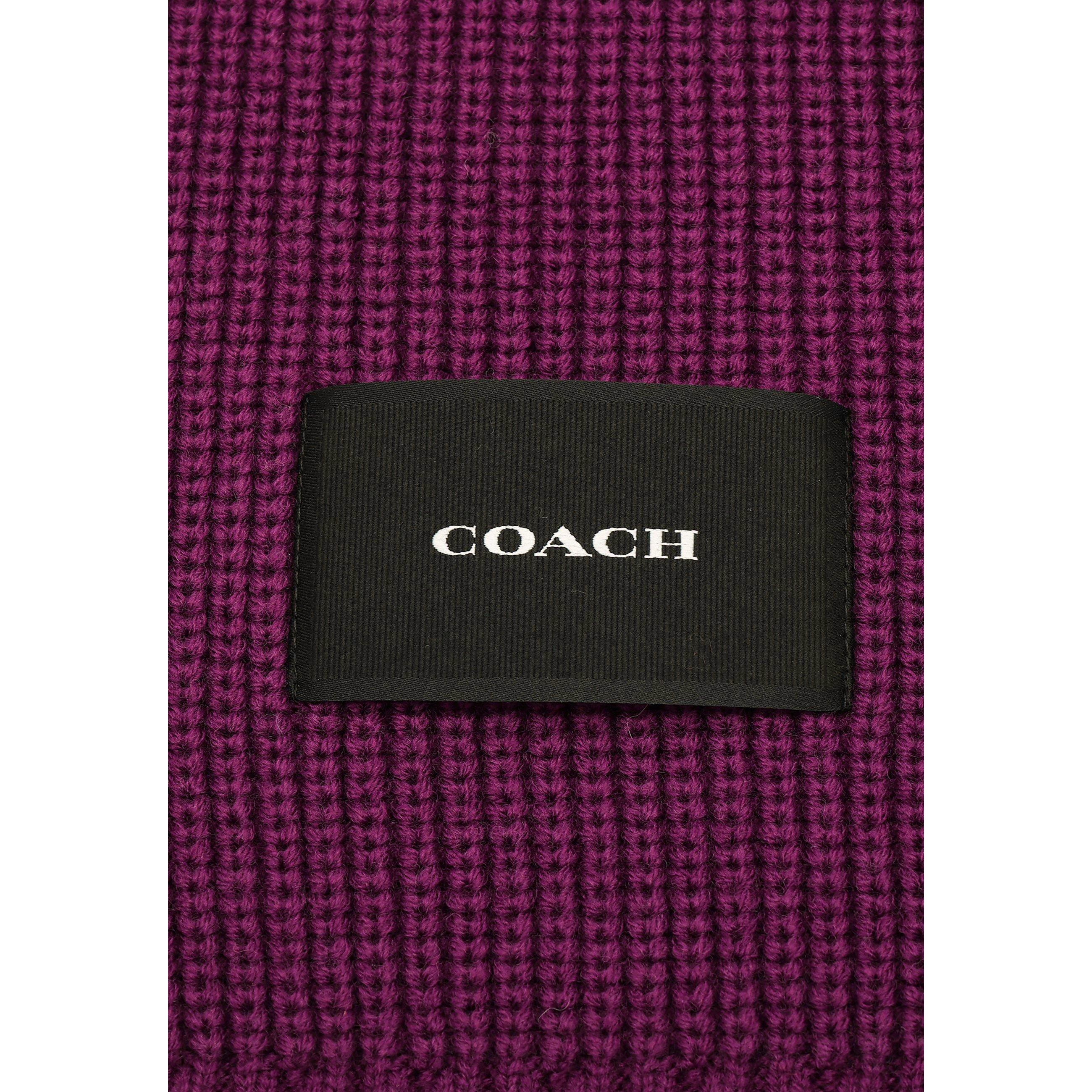OXBLOOD - Coach - Woven Scarf Ld44 - 4