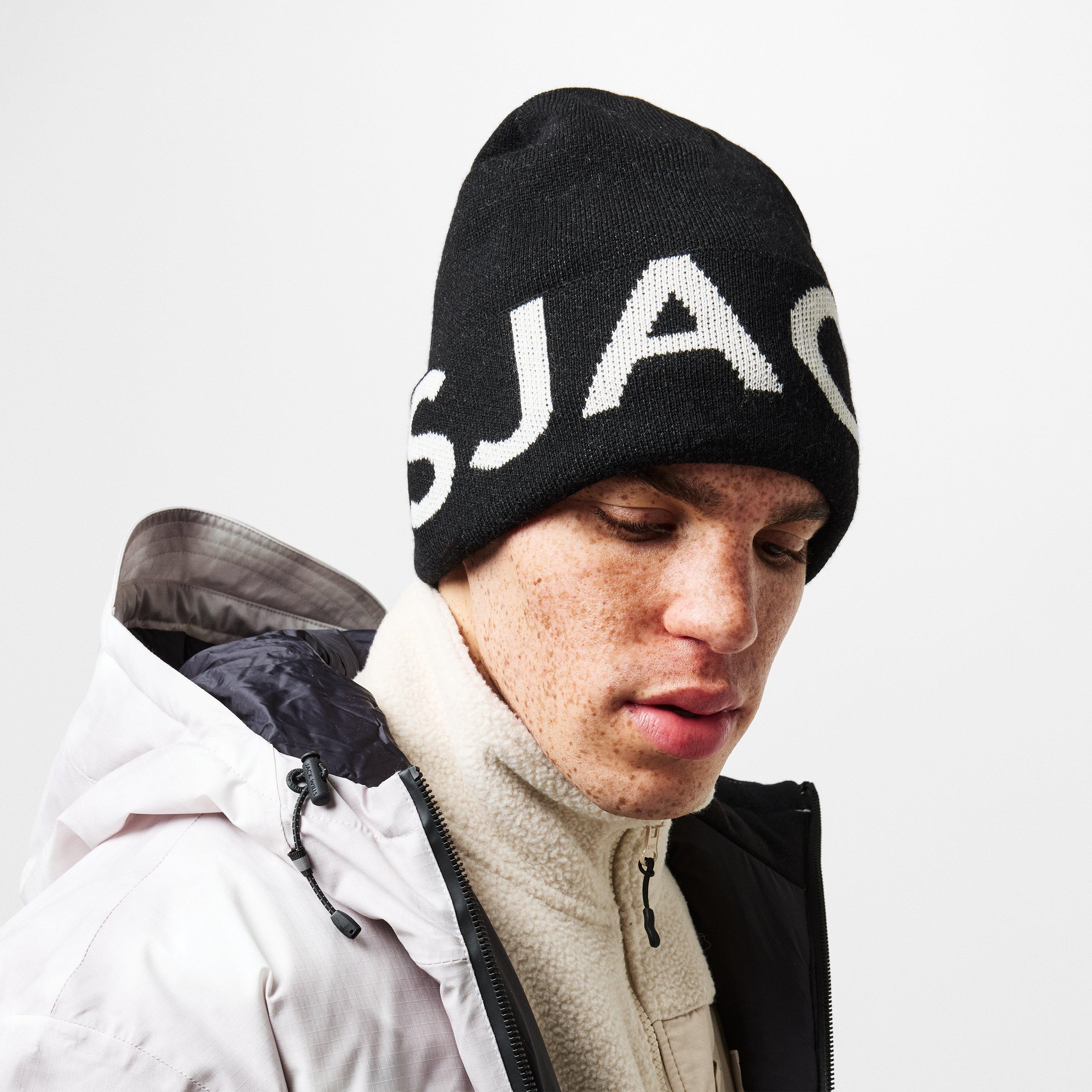 Black - Jack Wills - Apres Ski Hat - 3