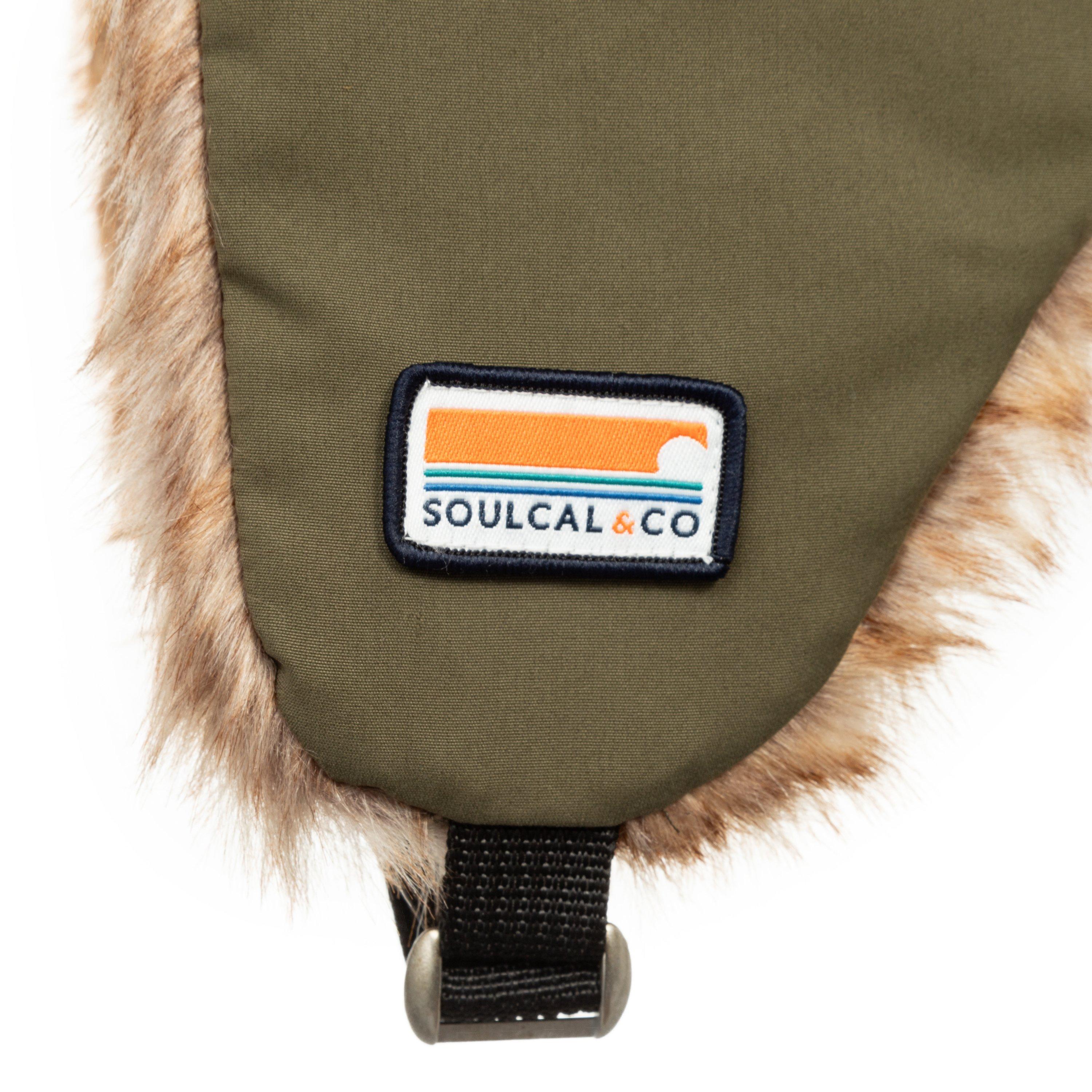 Green - SoulCal - Trapper Hat Adults - 6