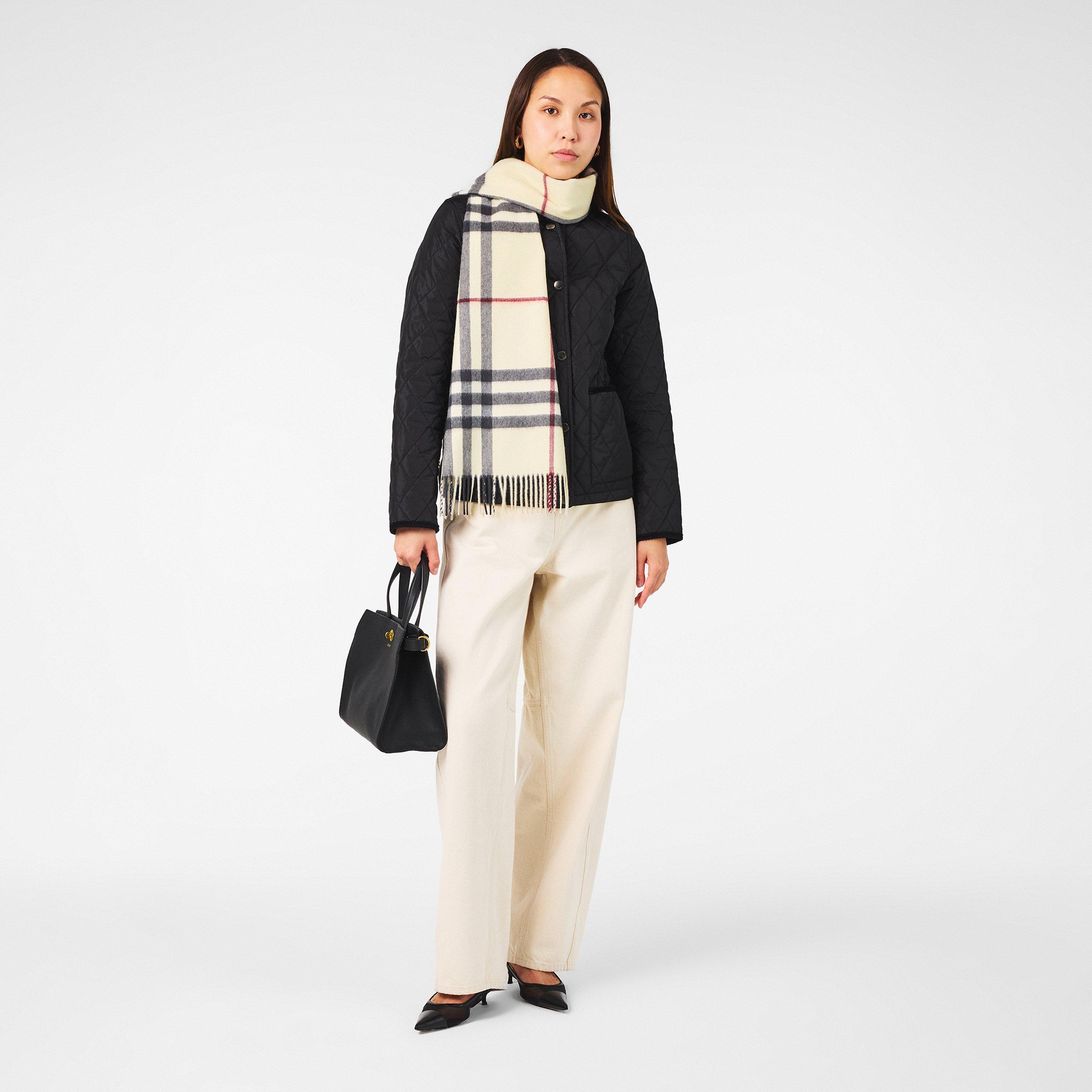 STONE - Burberry - Women's Giant Tone Midweight Scarf - 4