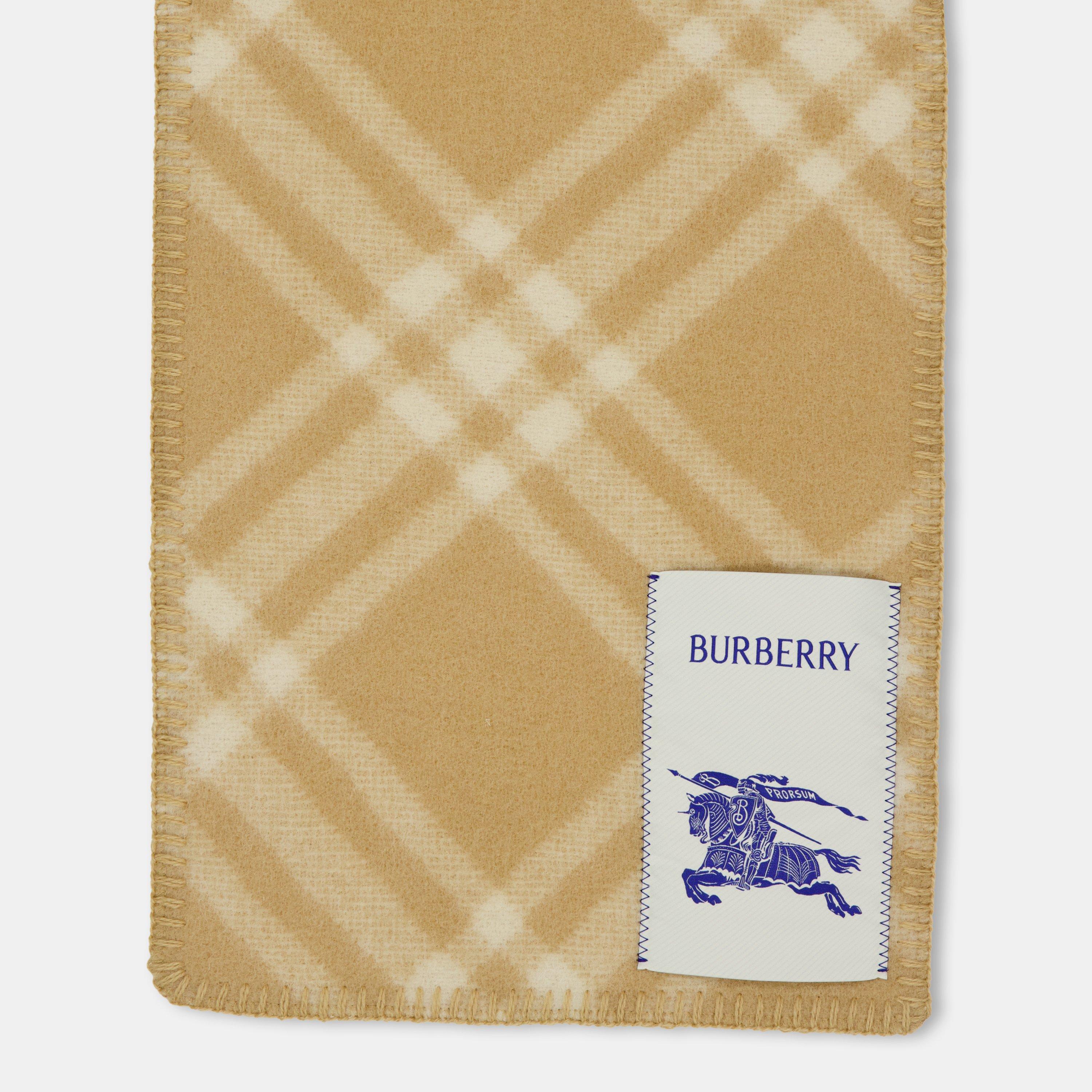 Sand - Burberry - Check Scarf - 2