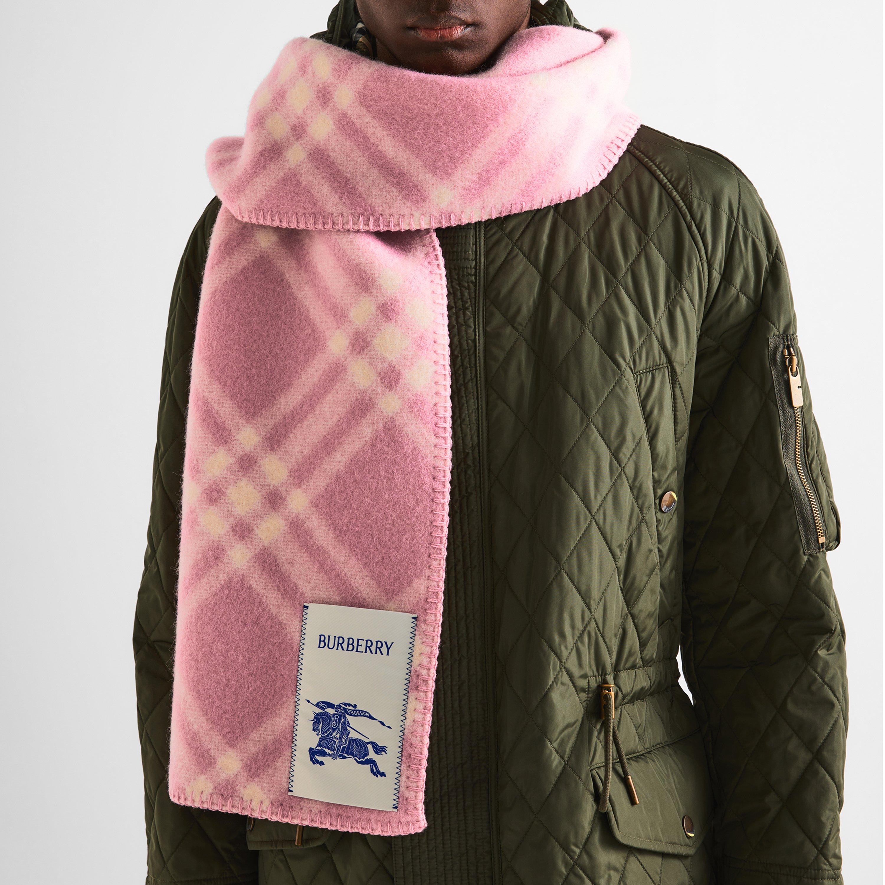 Sugar Pink - Burberry - Check Scarf - 3