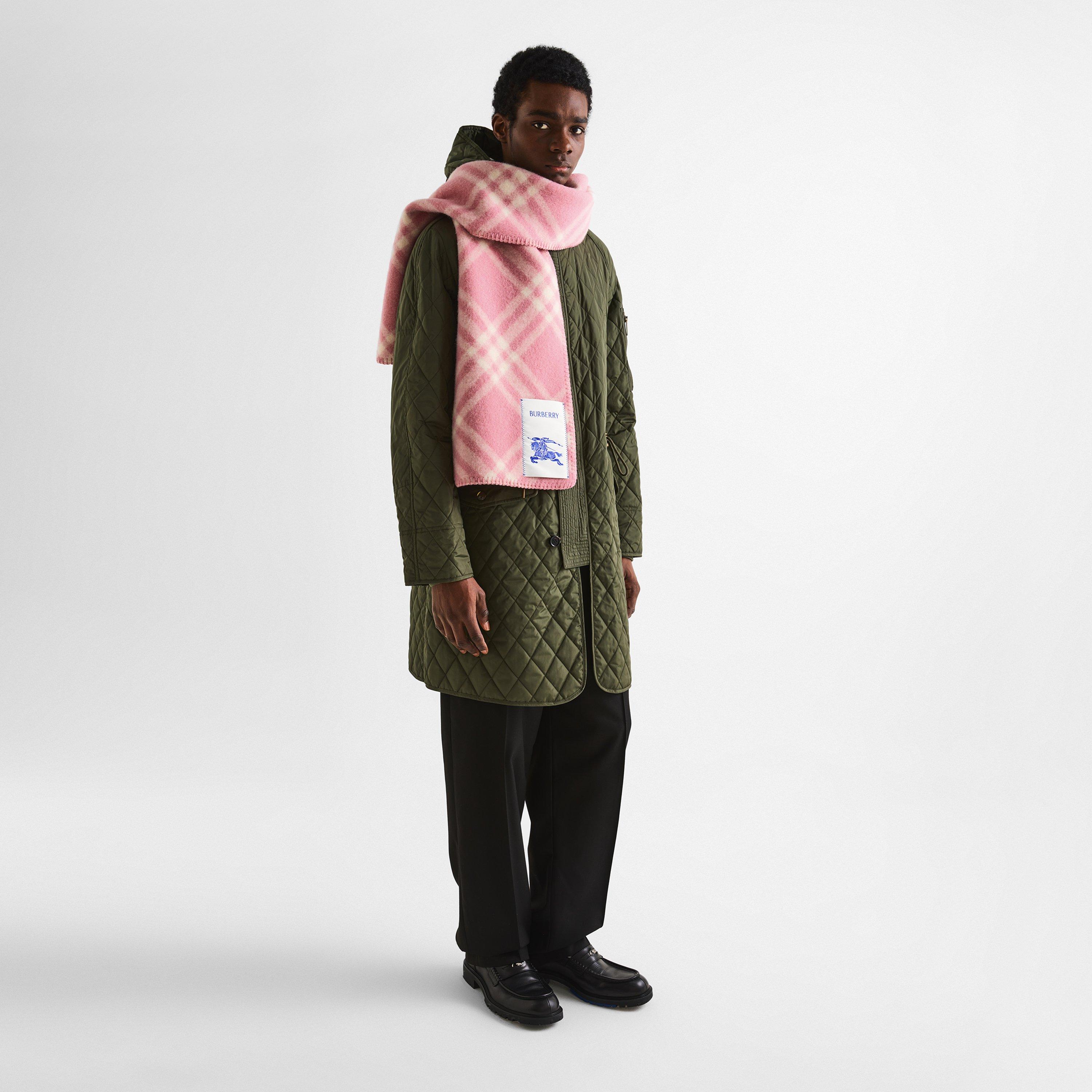 Sugar Pink - Burberry - Check Scarf - 4