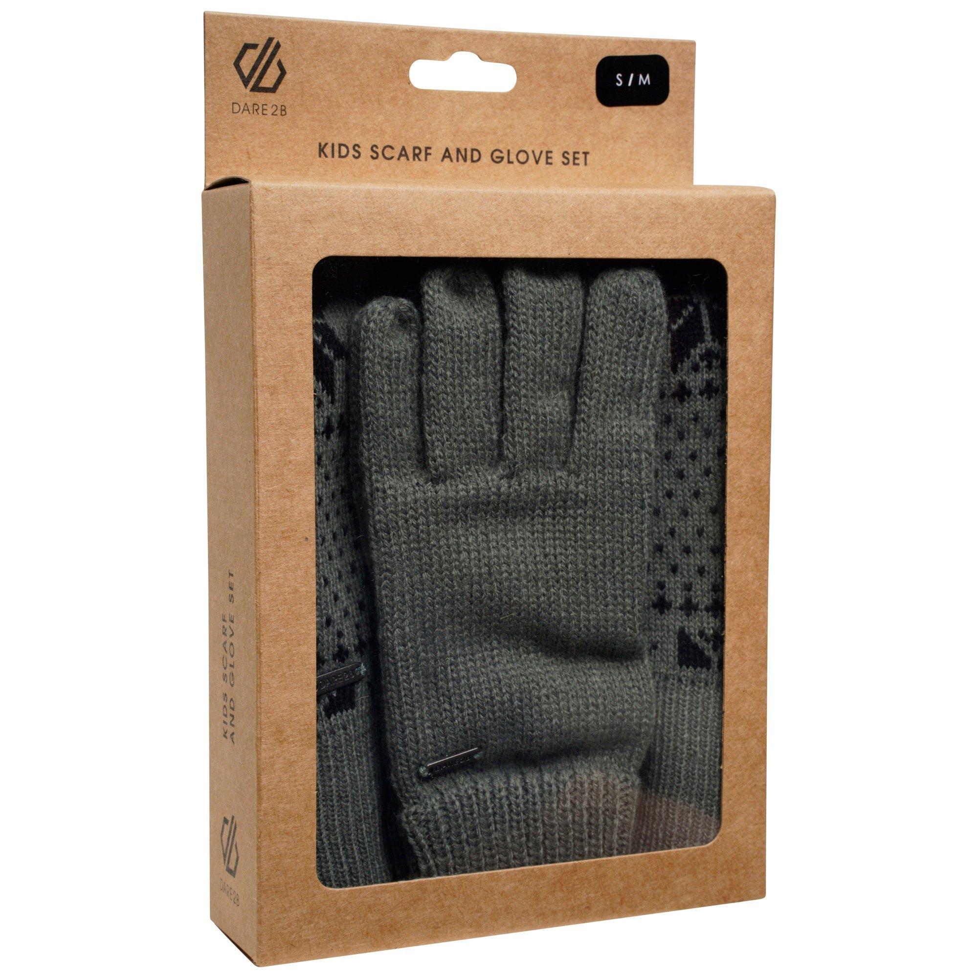 DuckGrn/Blck - Dare 2b - Kids' Knitted Gloves - 2