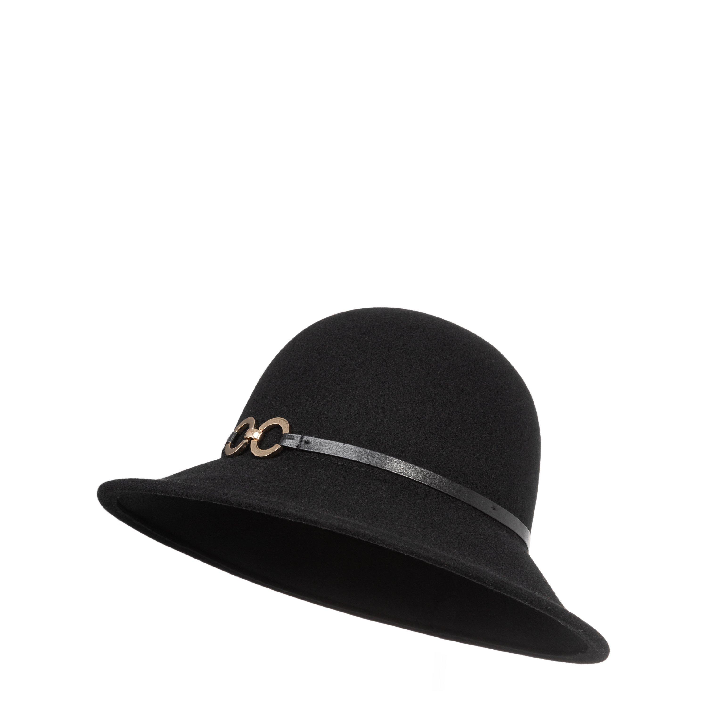 Black - Biba - Metal Trim Bucket Hat - 3