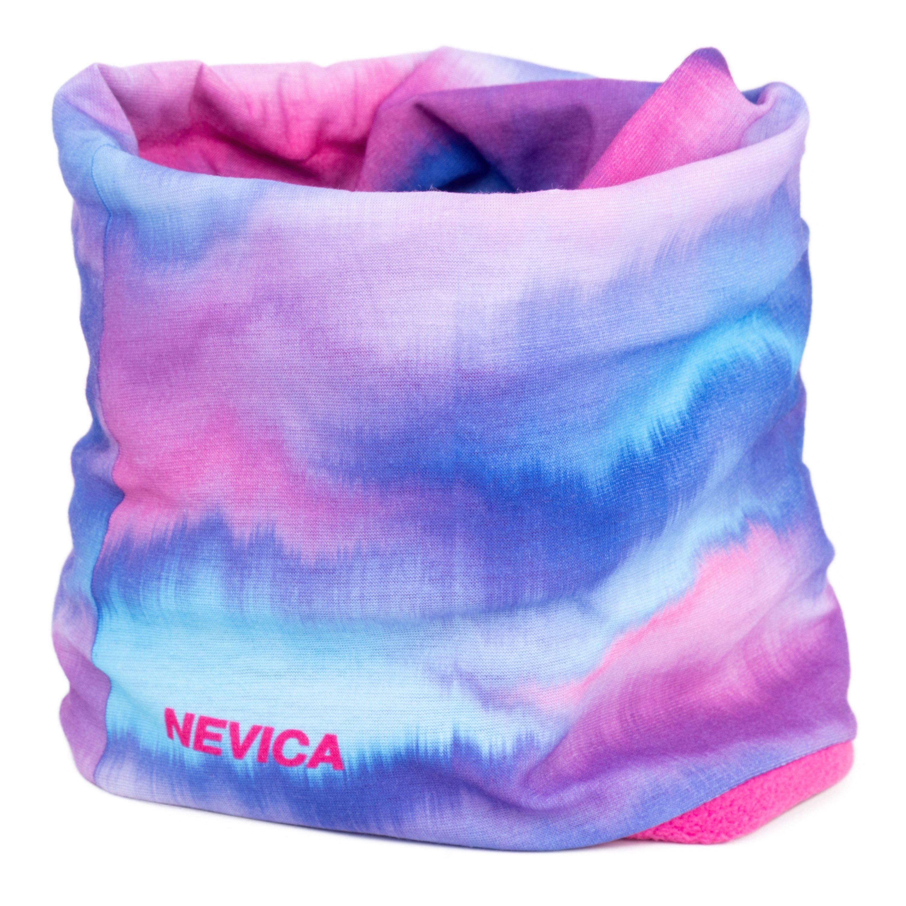 Ružičasti otisak - Nevica - Meribel Skuff Neck Gaiter Junior - 2