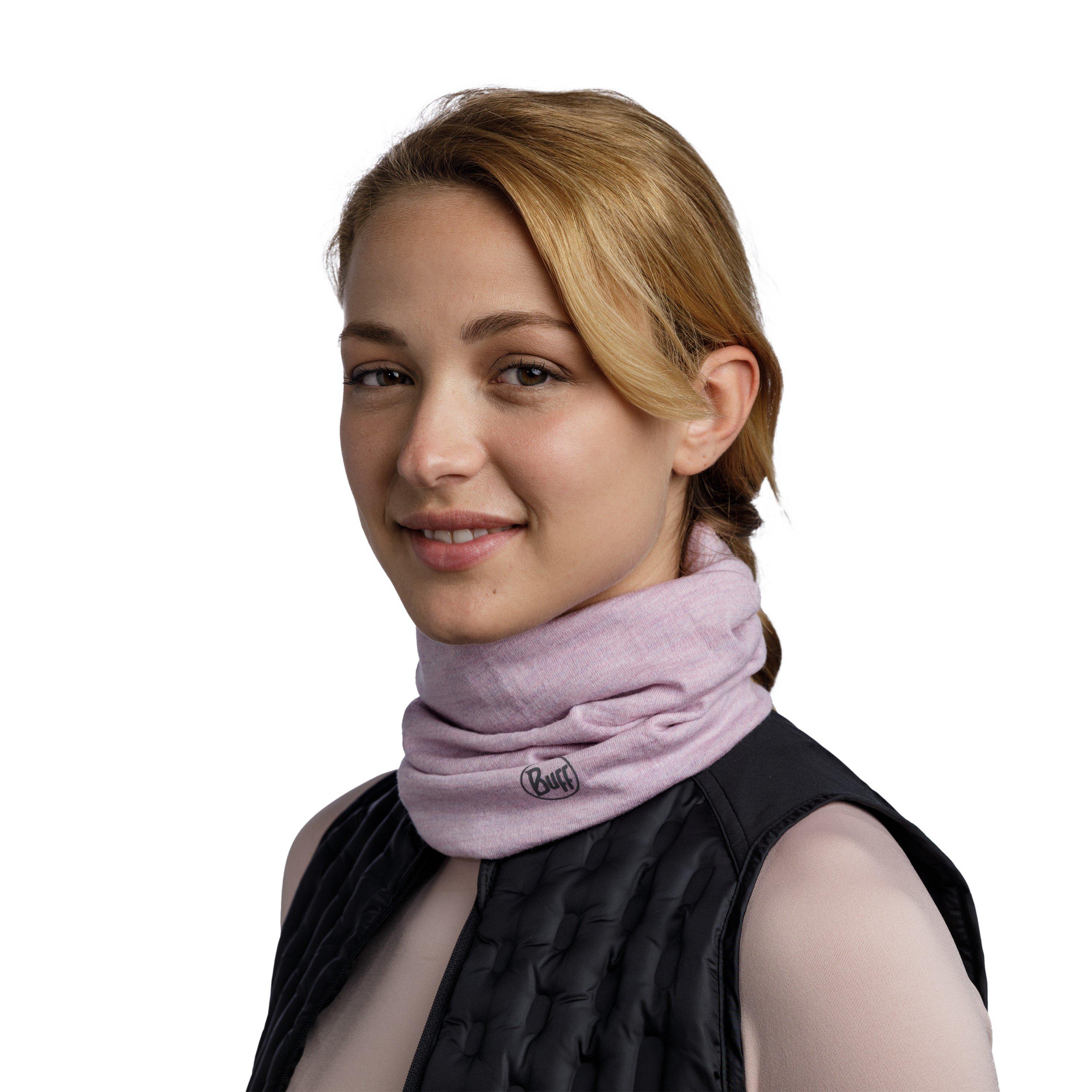 Flieder - Buff - Merino Midweight Neckwarmer Adults - 3