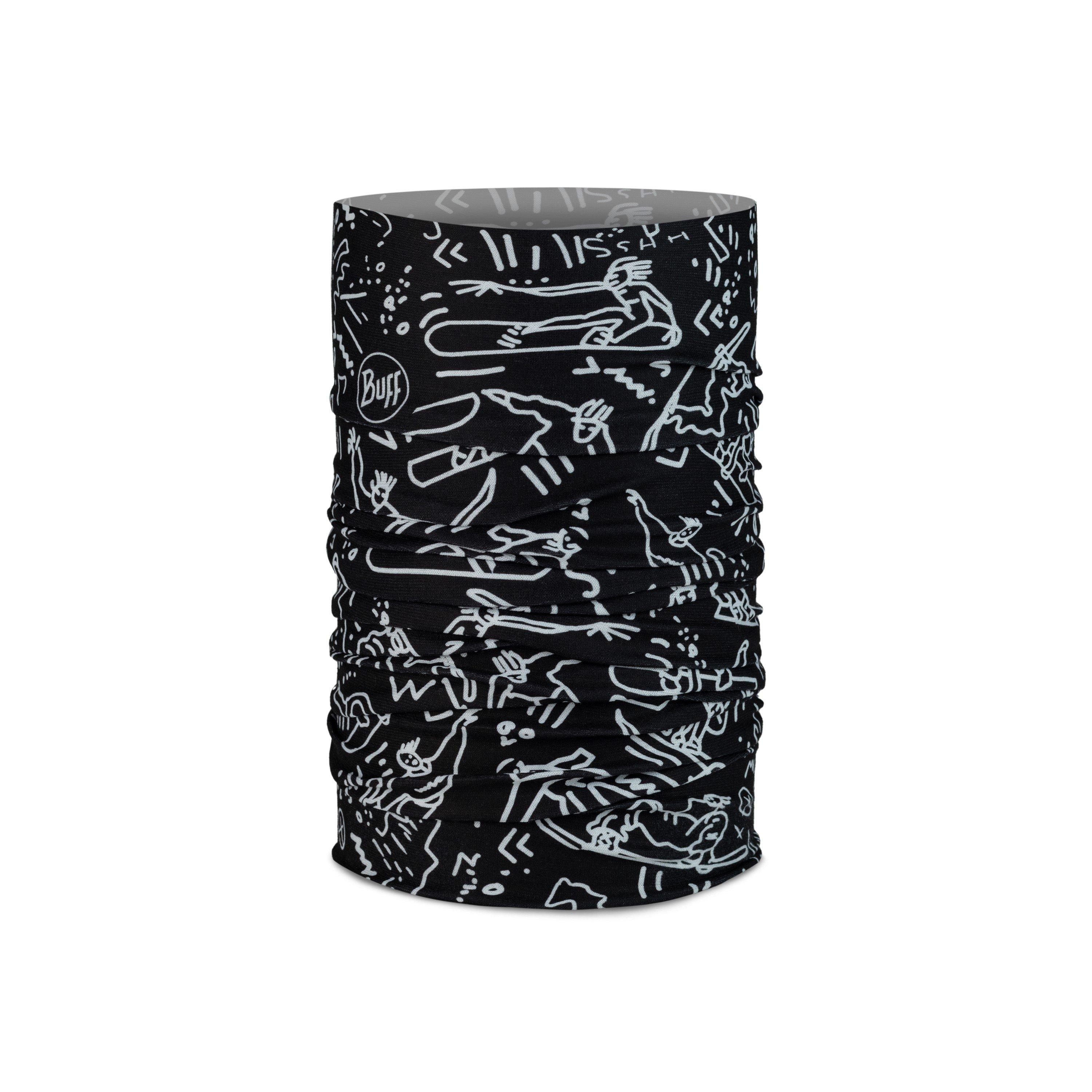 Tivat Black - Buff - Ecostretch Neckwarmer Juniors - 2