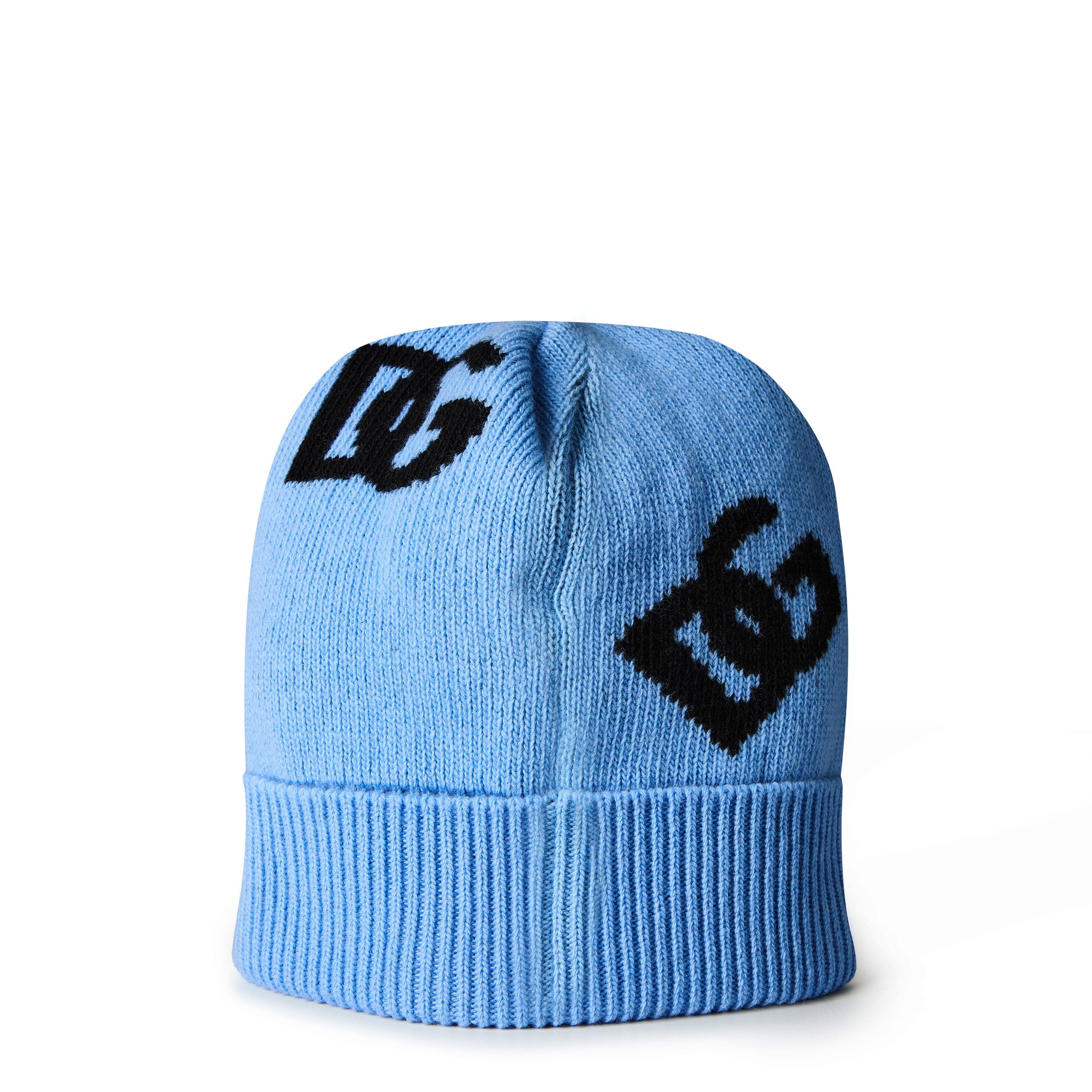 Blue - Dolce and Gabbana - Women's Logo Beanie - 2