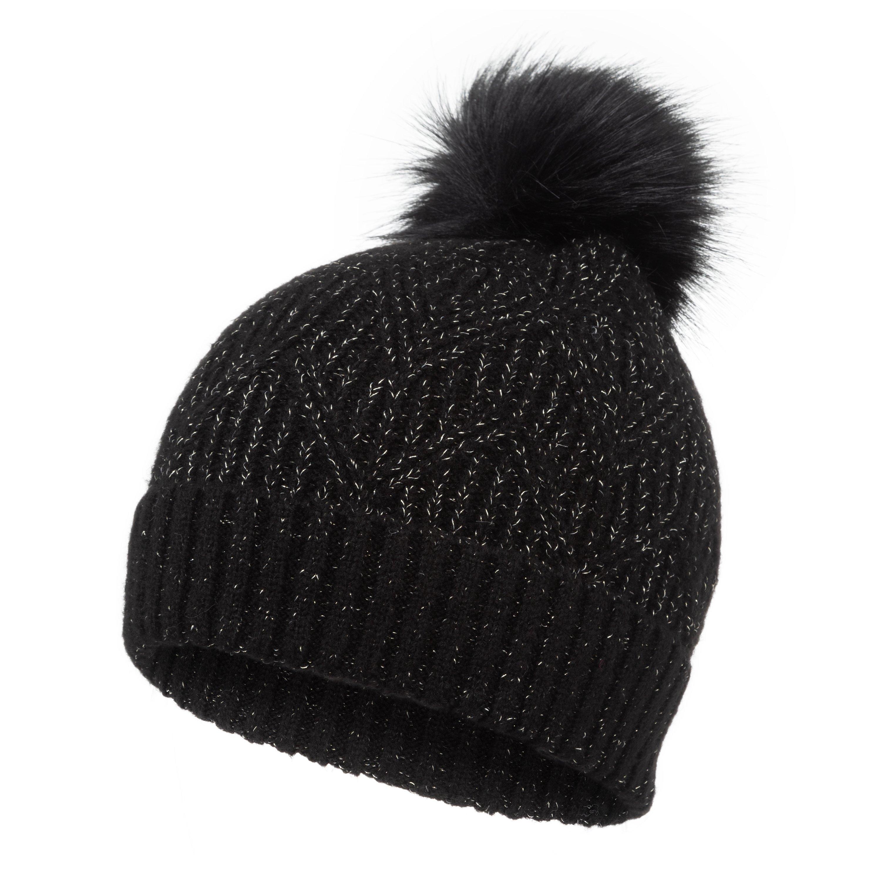 Zwart - Biba - Biba Knitted Beanie - 2