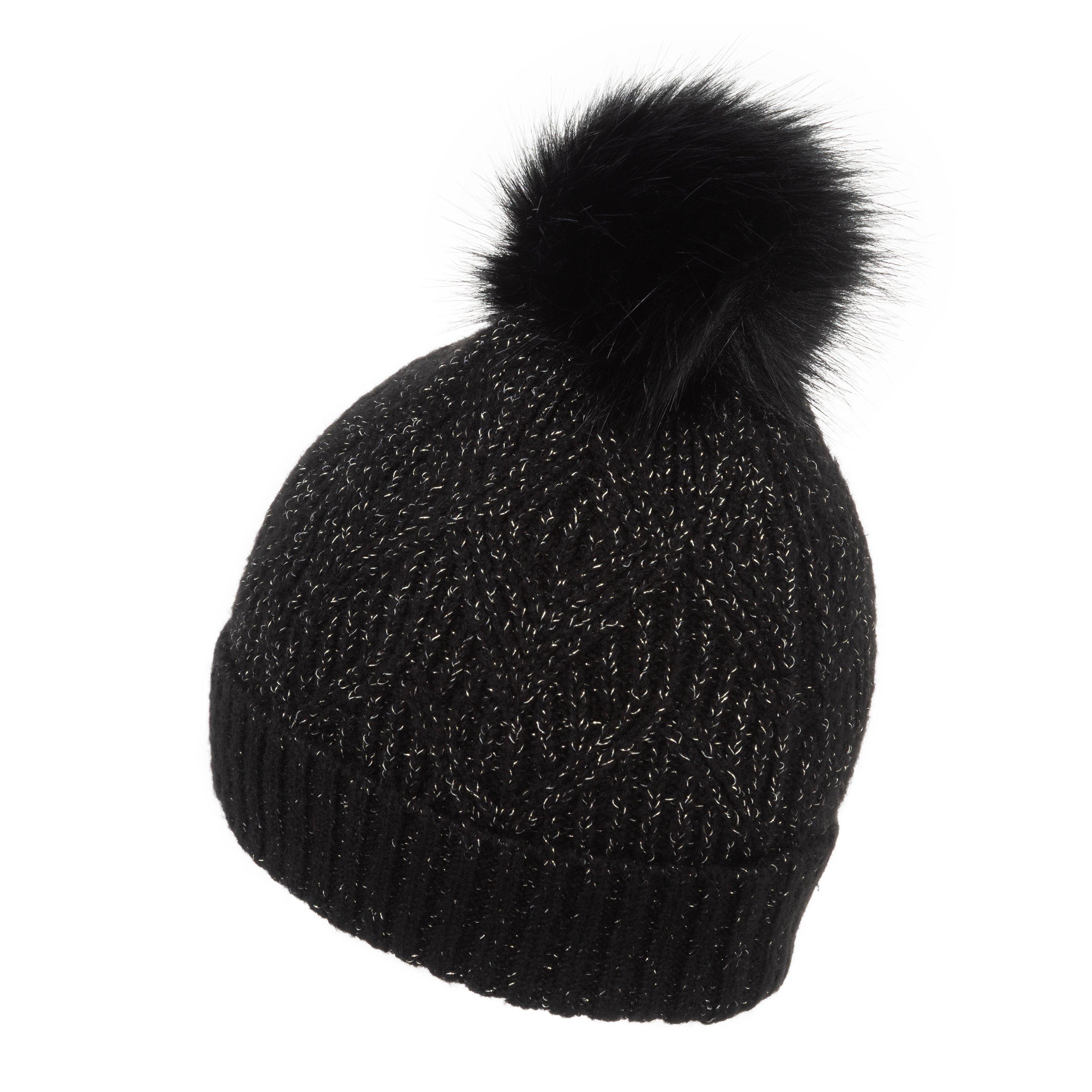 Zwart - Biba - Biba Knitted Beanie - 3