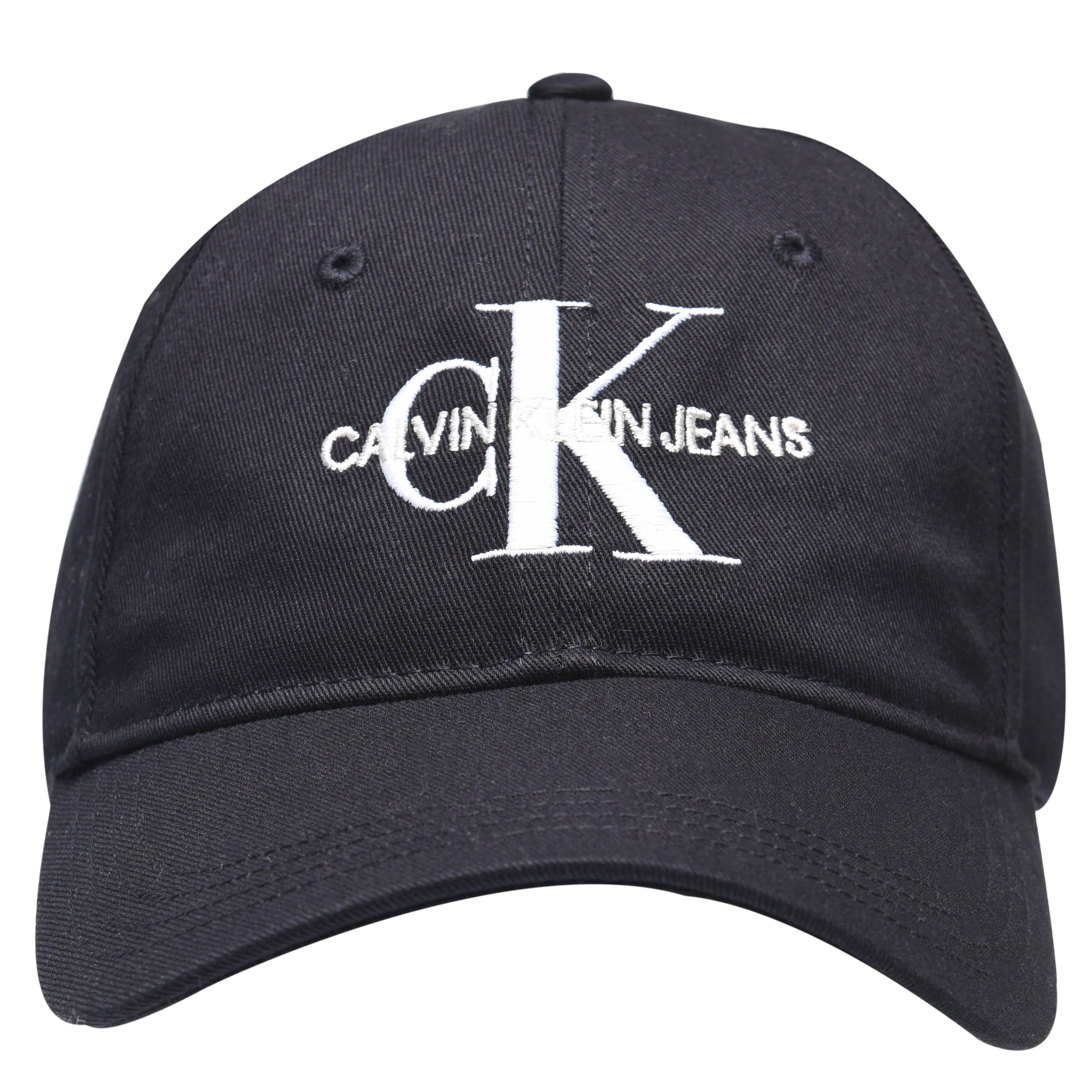 Black BDS - Calvin Klein Jeans - Monogram Embroidered Cap - 1