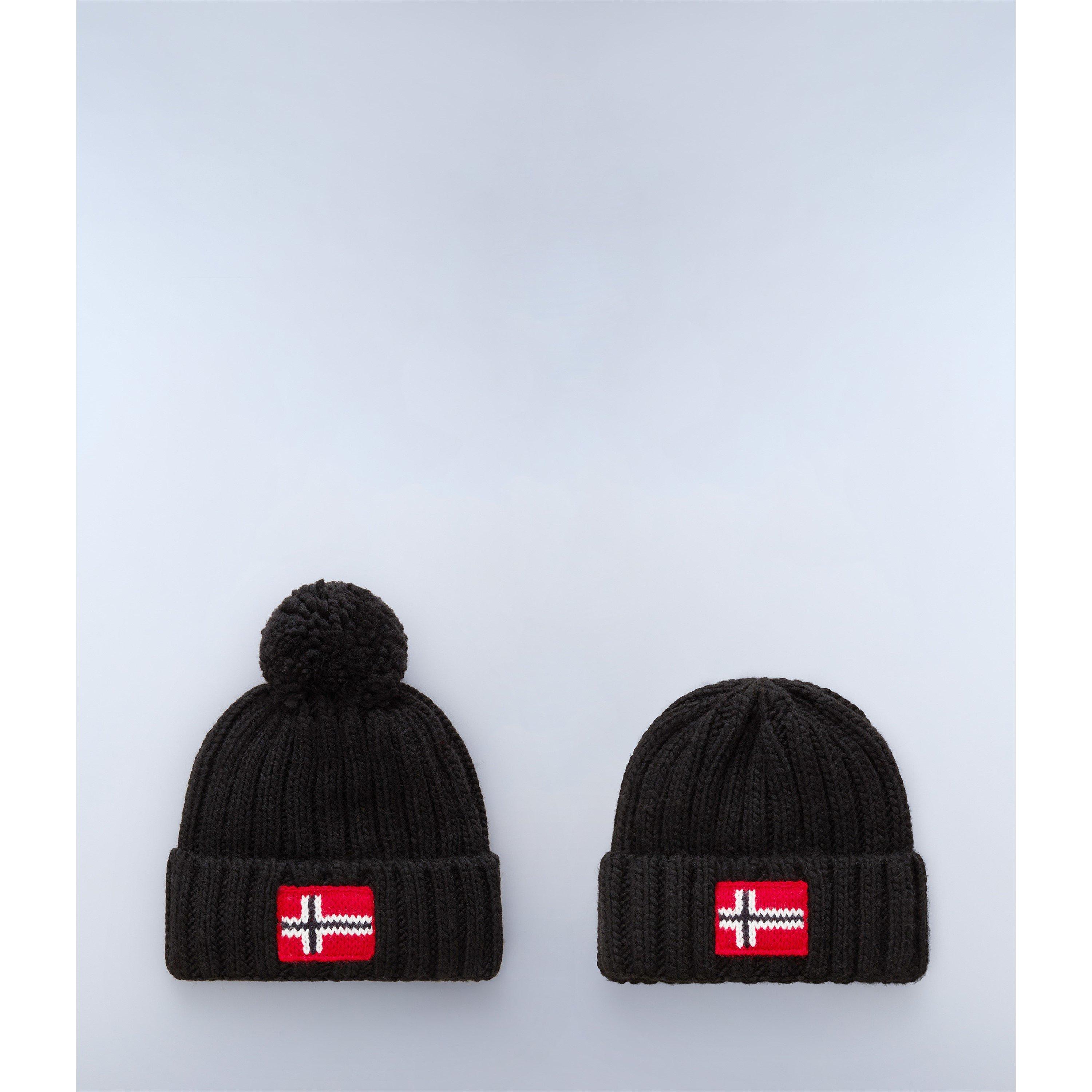 Black 041 - Napapijri - Napa Semiury Beanie Hat Juniors - 3