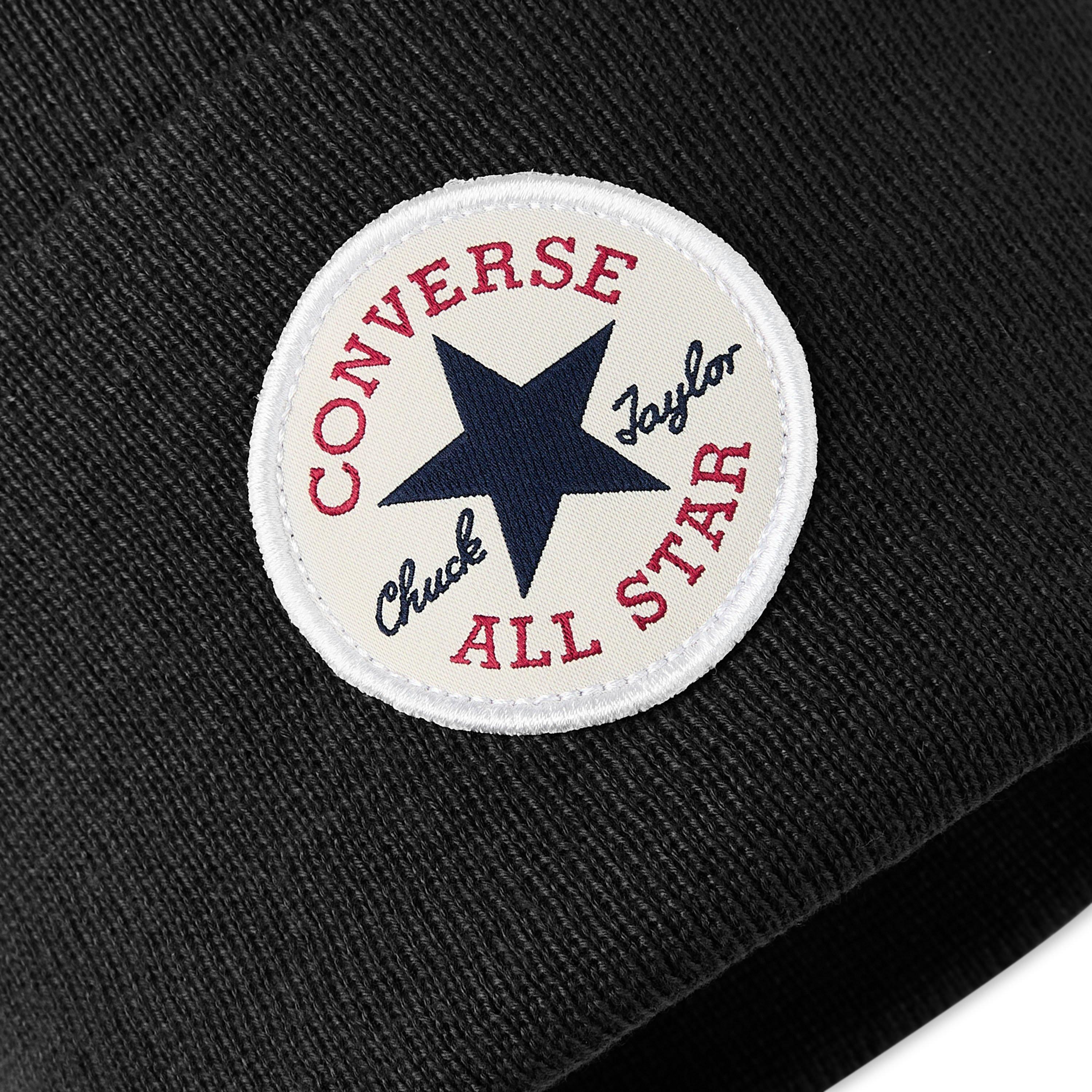 Black - Converse - Basic Beanie Mens - 3