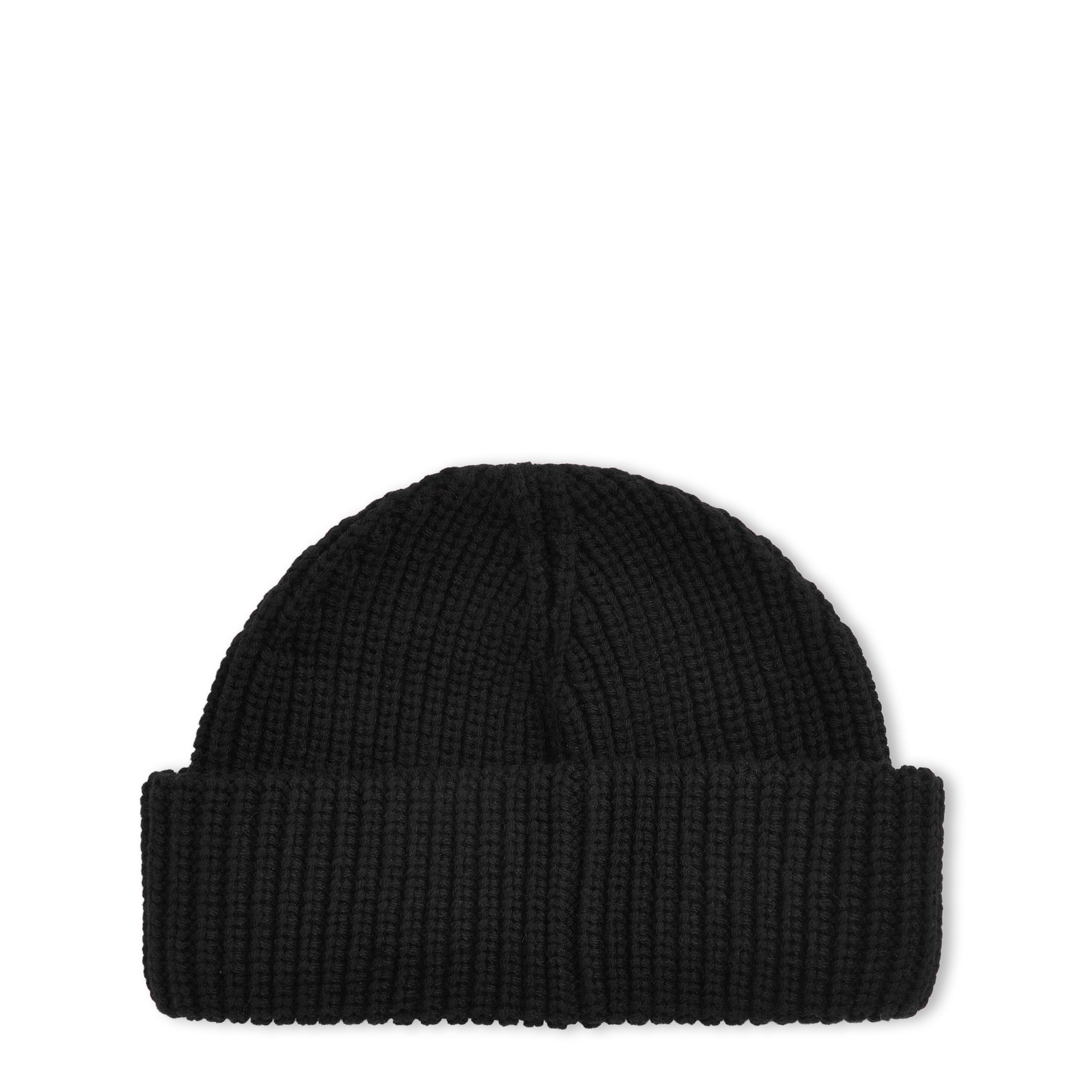 Black - Barbour - Mosely Fisherman Beanie - 2