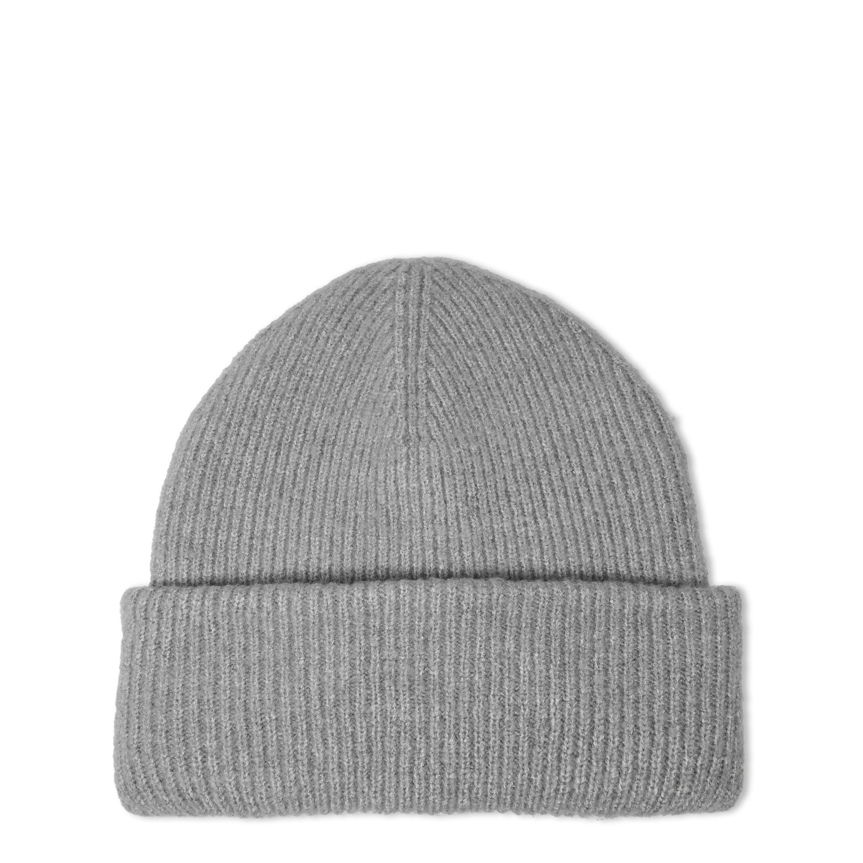 Grey Marl - Jack Wills - Rib Knitted Beanies - 3
