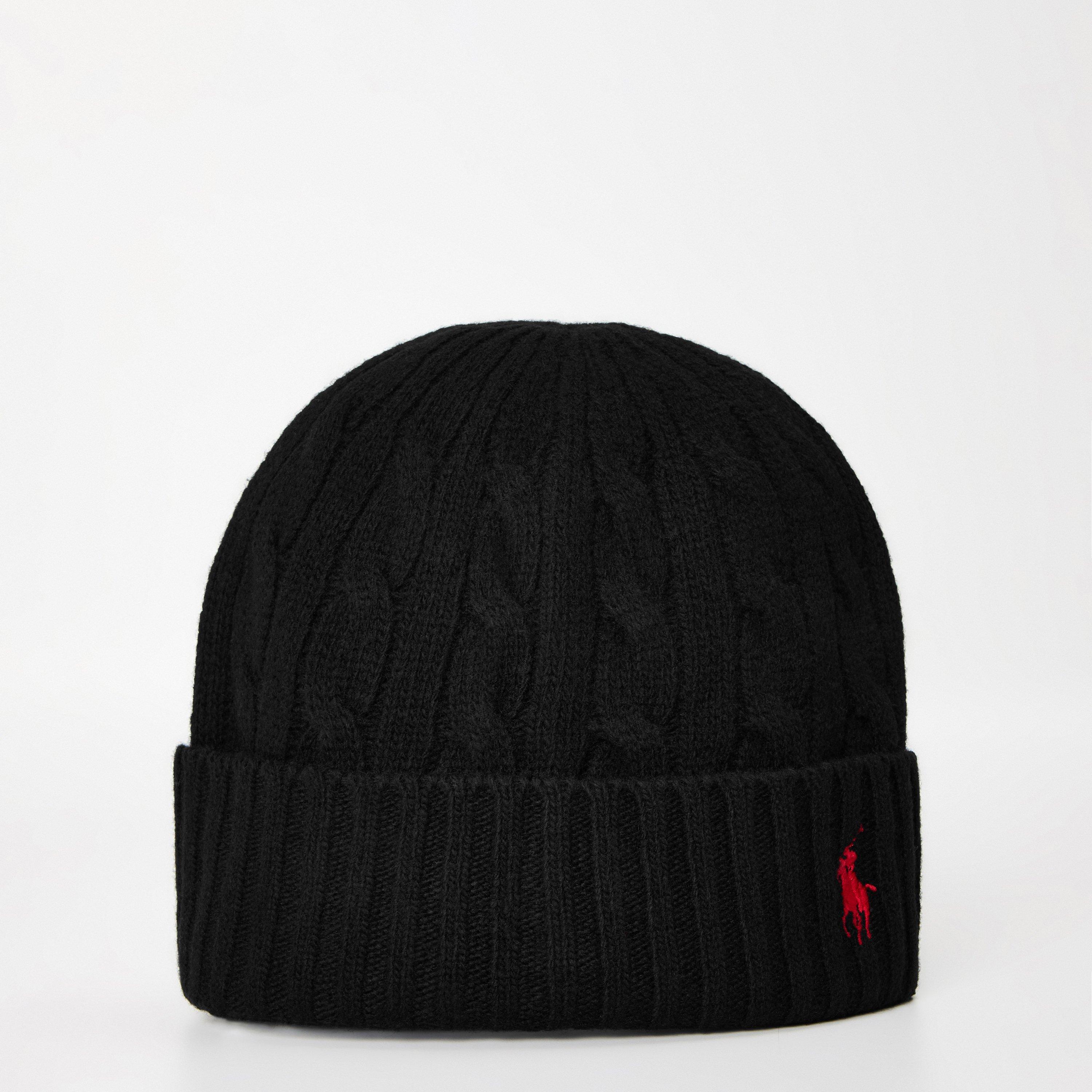 Polo Ralph Lauren Cable Knit Merino Wool-Blend Beanie