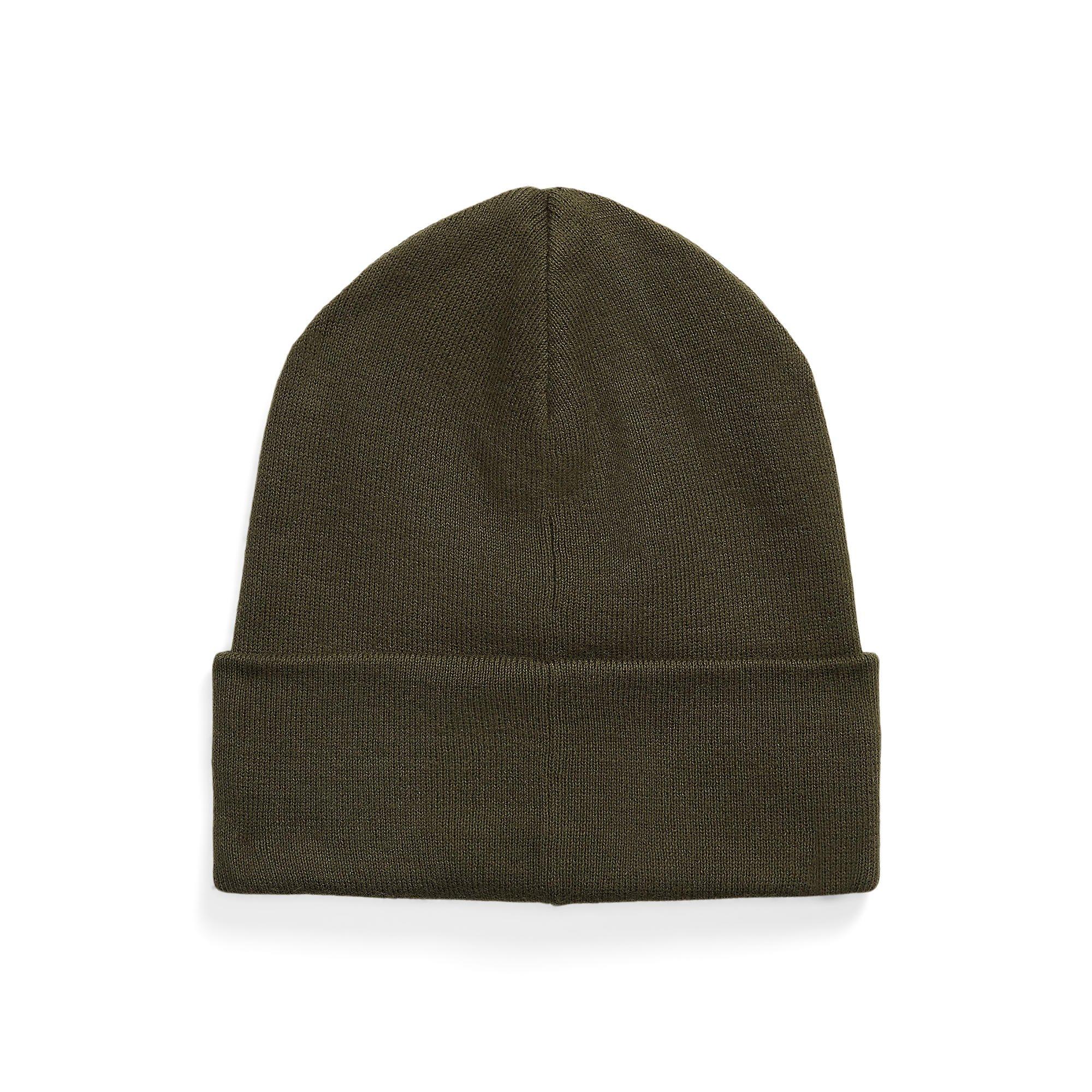 Company Olive - Polo Ralph Lauren - Combed Cotton Beanie - 2