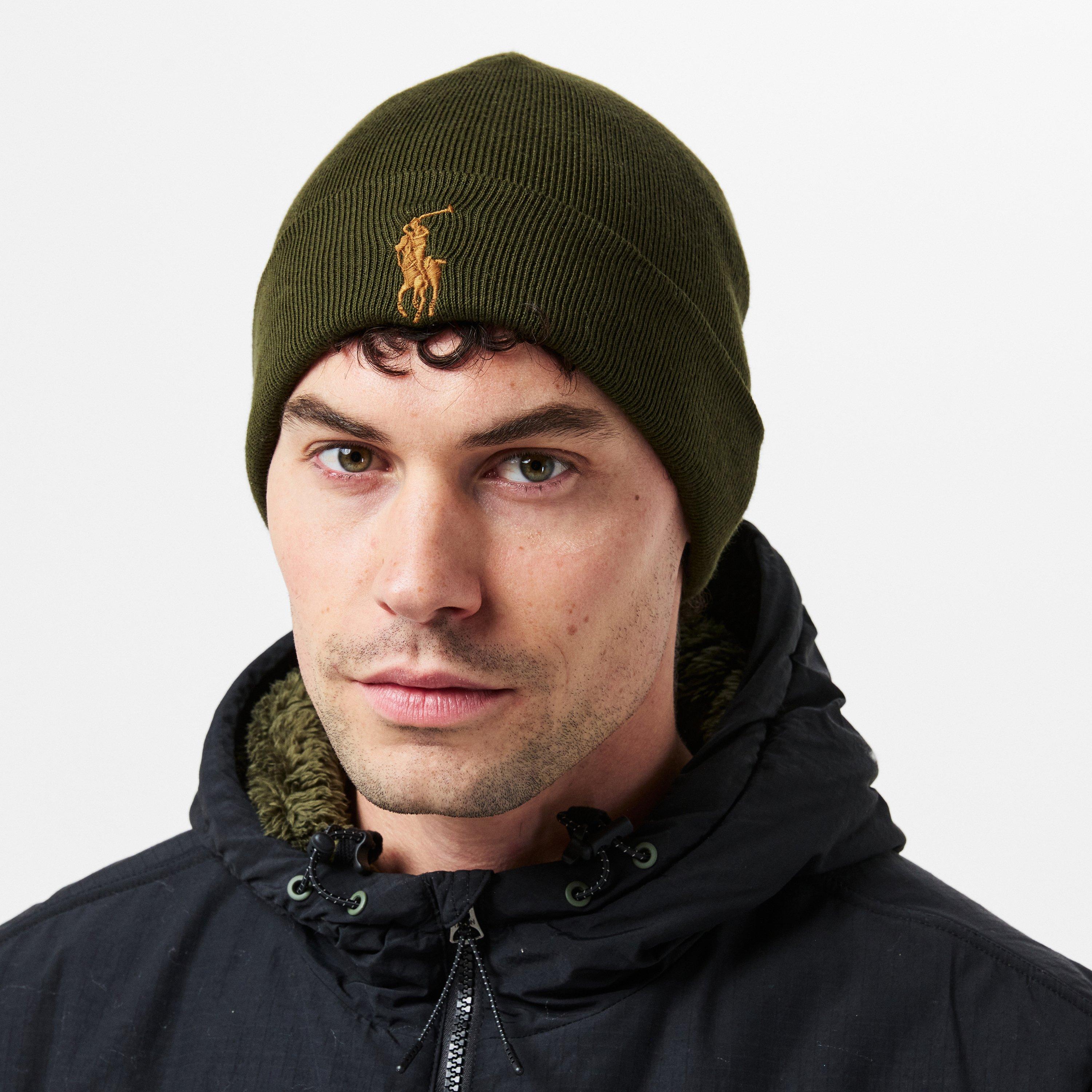 Company Olive - Polo Ralph Lauren - Combed Cotton Beanie - 3