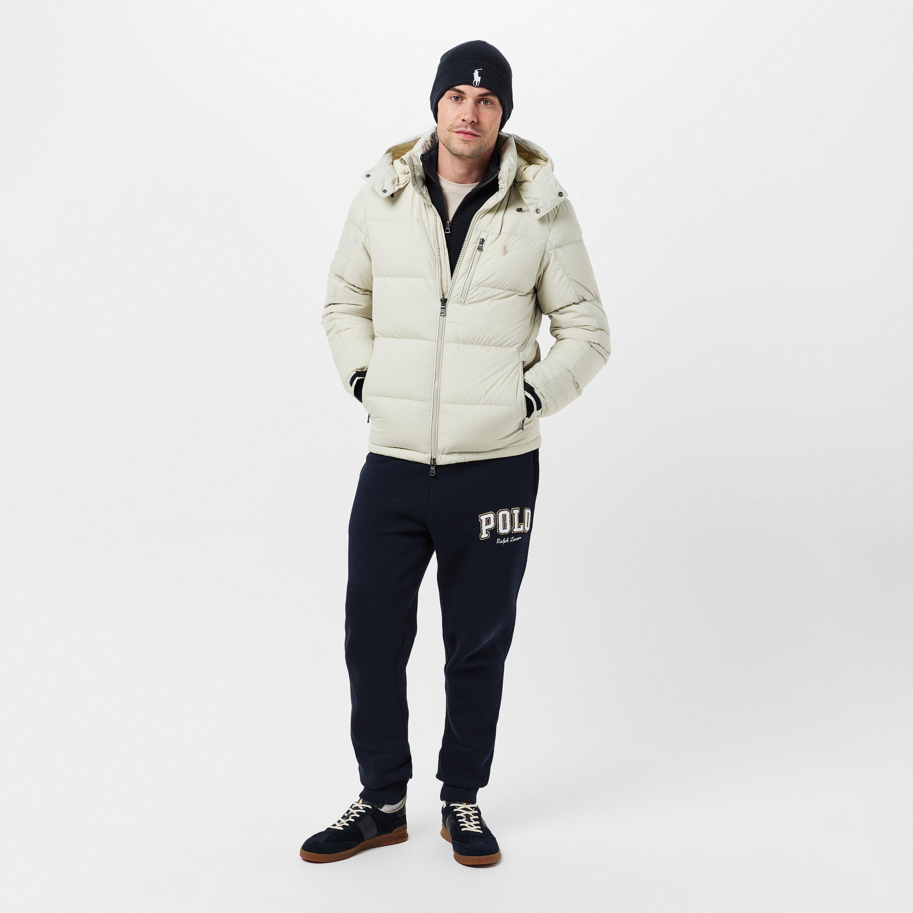 Navy Hthr/Cream - Polo Ralph Lauren - Combed Cotton Beanie - 5