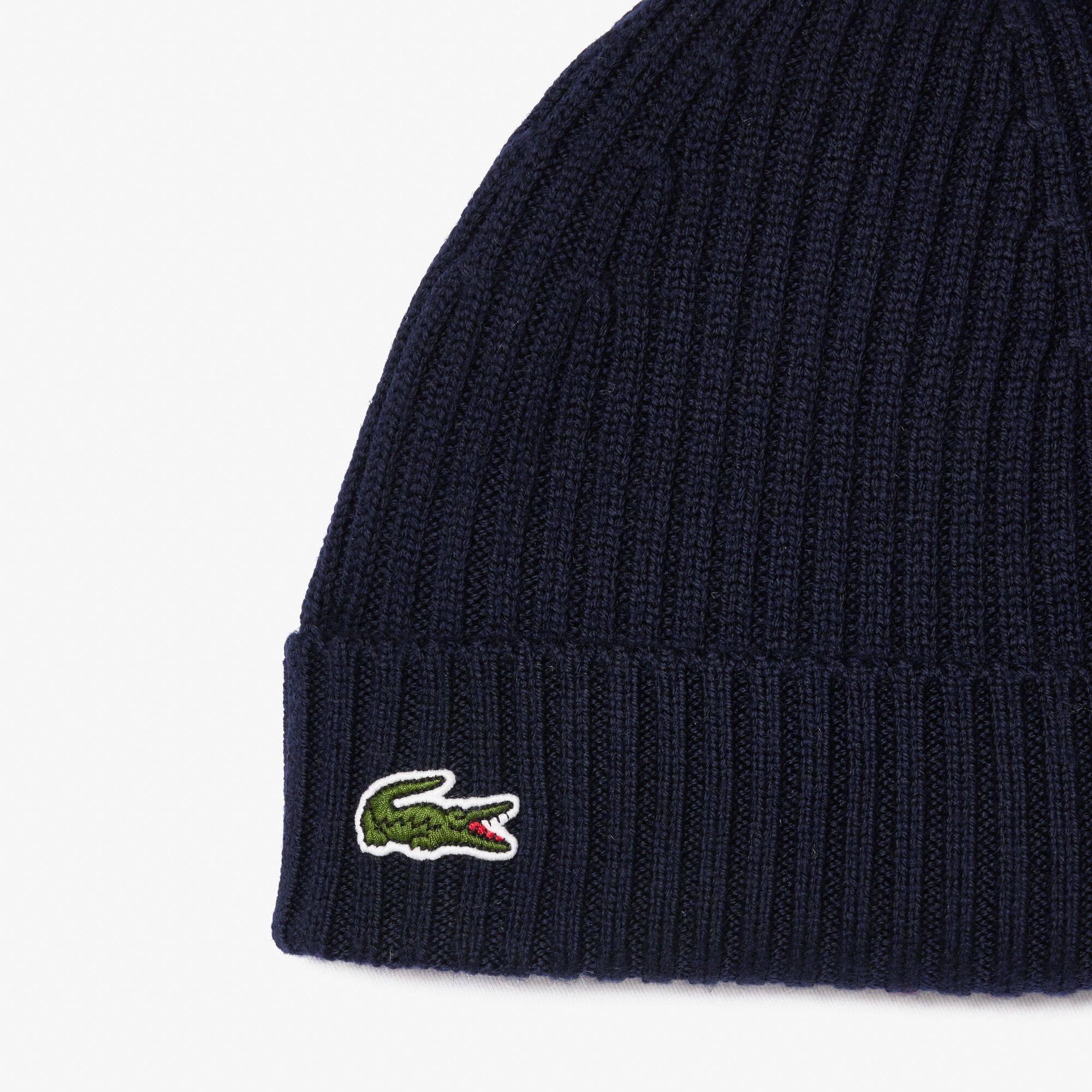 Mornarsko plava 166. - Lacoste - Mens Knitted Beanies - 2